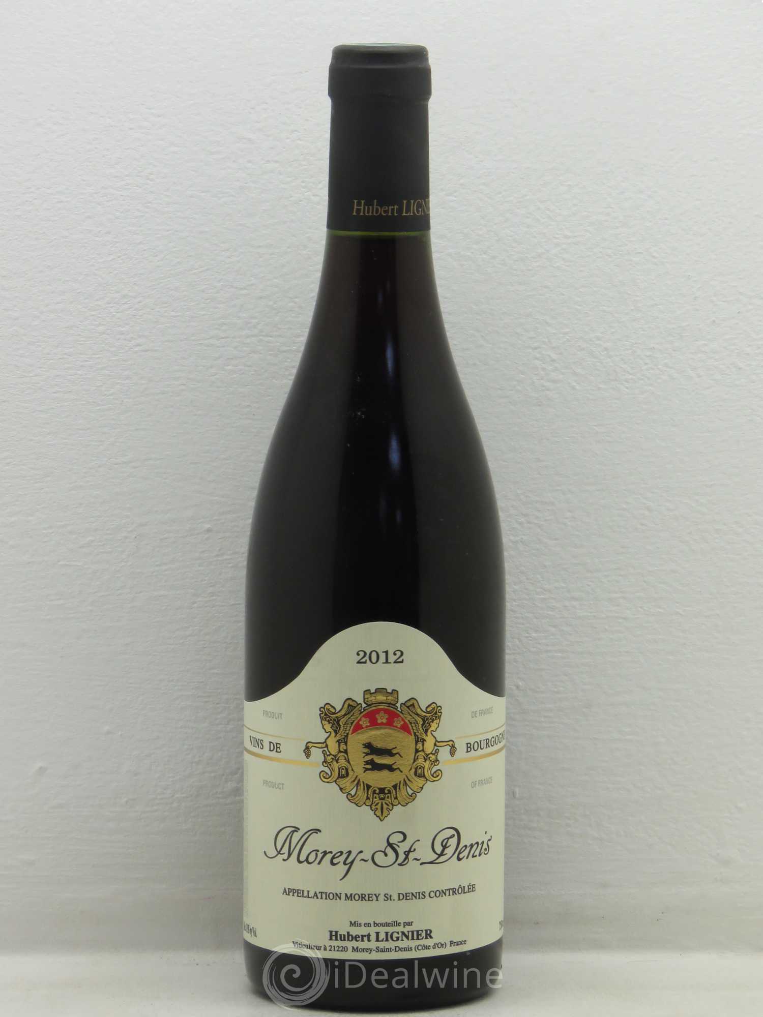 Morey-Saint-Denis Hubert Lignier (Domaine) 2012 - Lot de 1 bouteille - 0