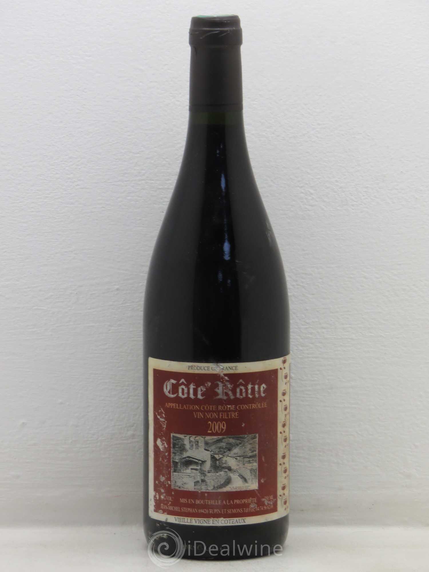Côte-Rôtie Jean-Michel Stephan Coteaux Vieilles Vignes 2009 - Posten von 1 Flasche - 0