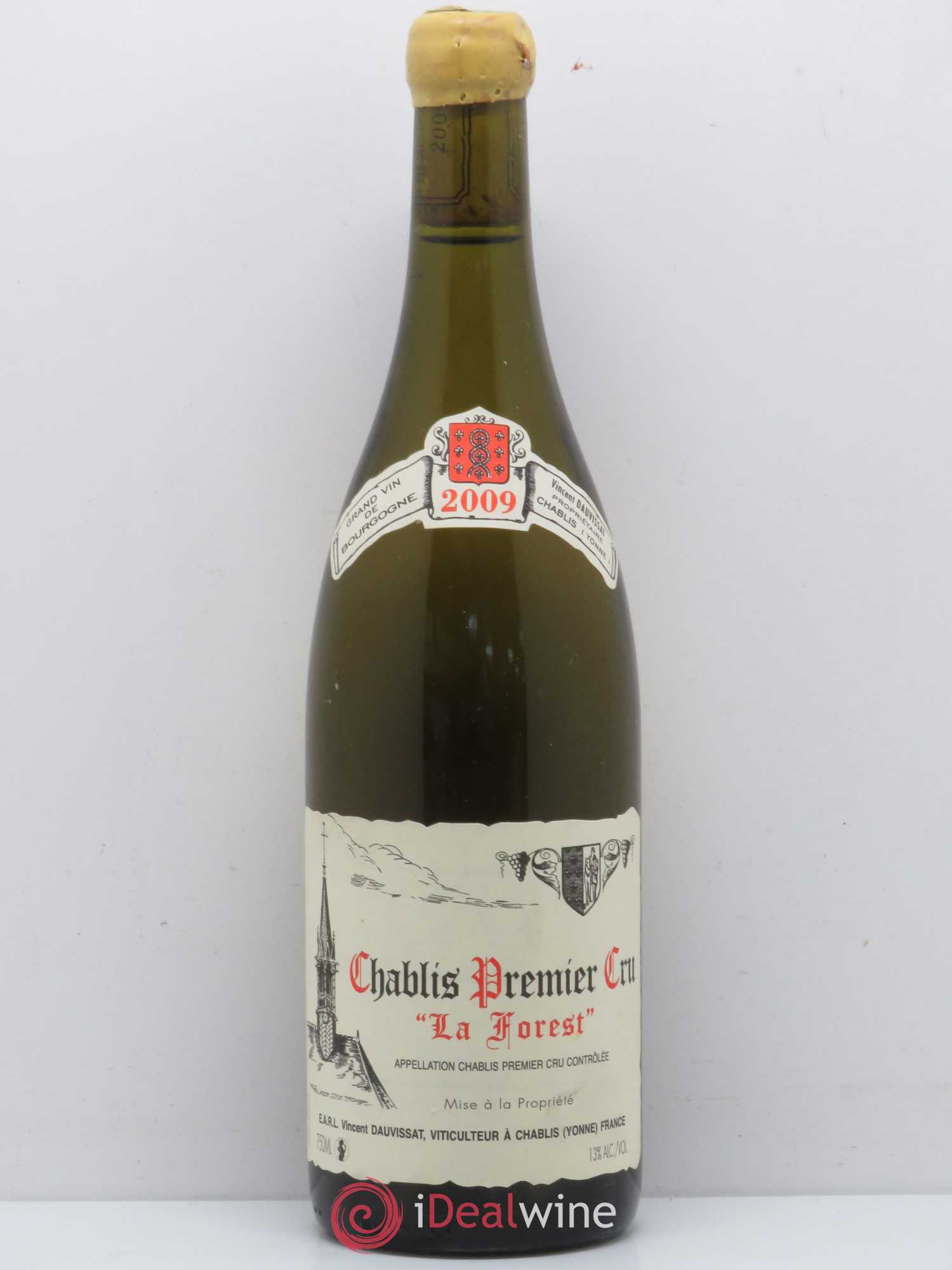 Chablis 1er Cru La Forest Vincent Dauvissat (Domaine) 2009 - Lot de 1 bouteille - 0