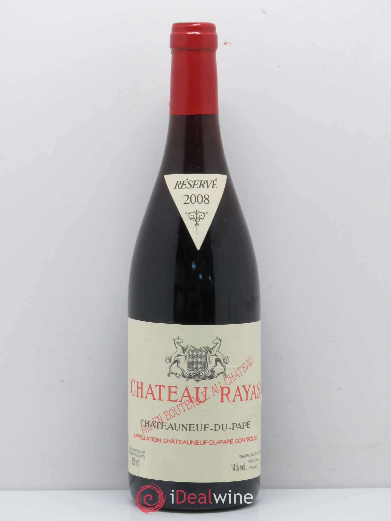 Châteauneuf-du-Pape Château Rayas Emmanuel Reynaud 2008 - Lot de 1 bouteille - 0