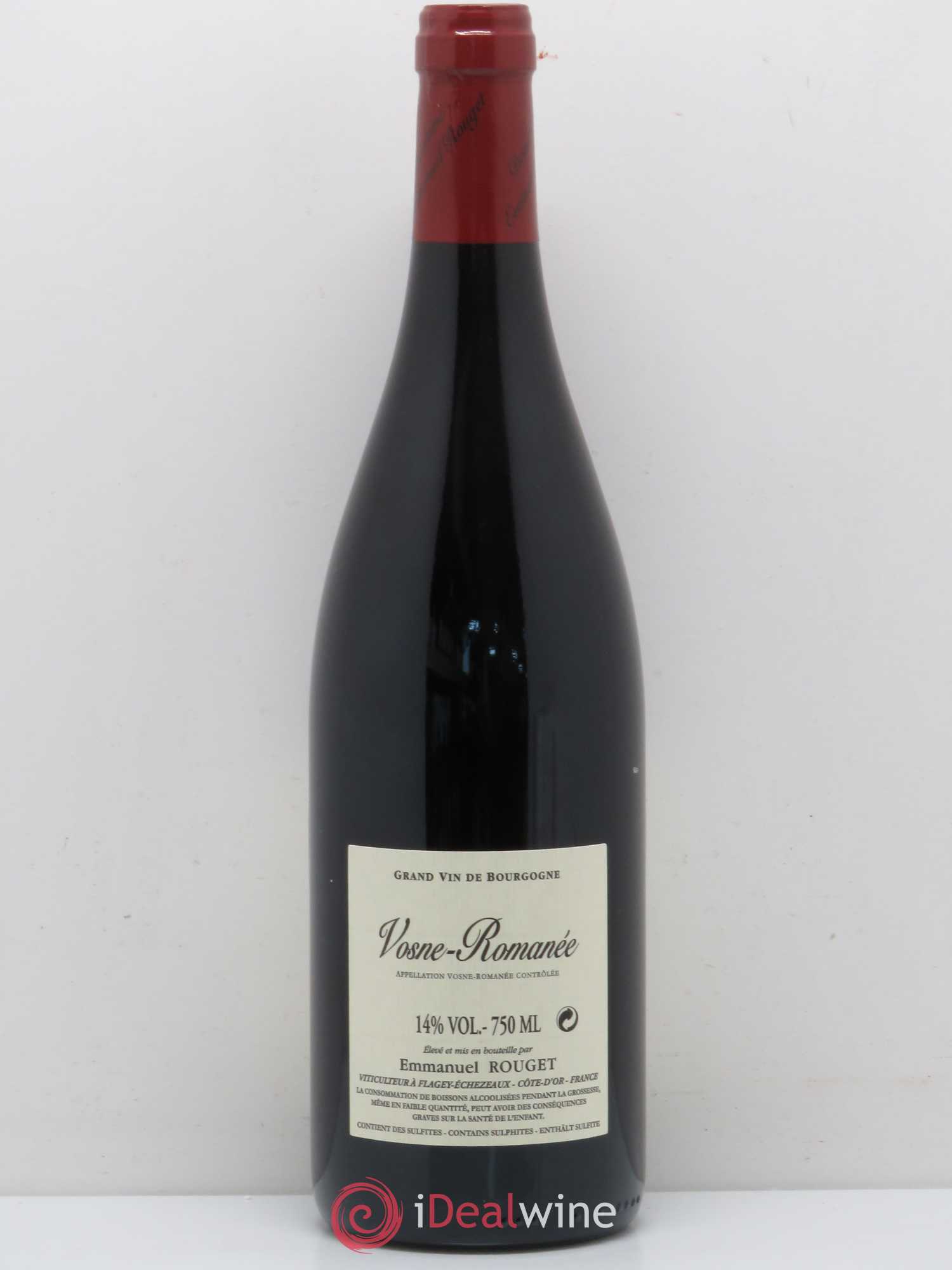 Vosne-Romanée Emmanuel Rouget 2015 - Lot de 1 bouteille - 1