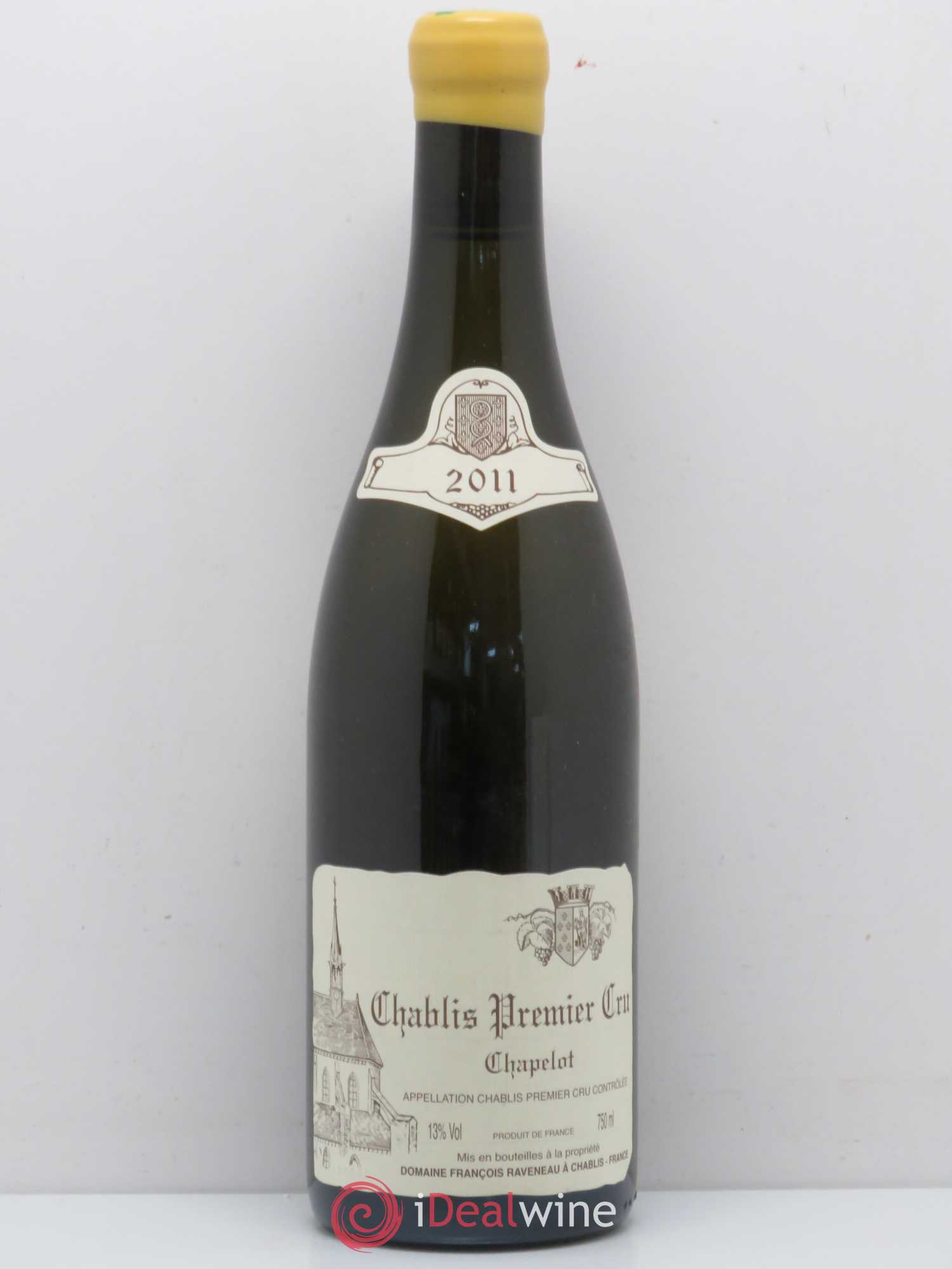 Chablis 1er Cru Chapelot Raveneau (Domaine) 2011 - Lot de 1 bouteille - 0