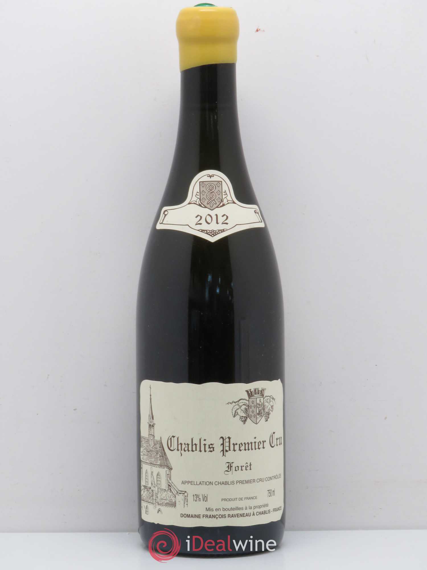 Chablis 1er Cru Forêt Raveneau (Domaine) 2012 - Lot de 1 bouteille - 0