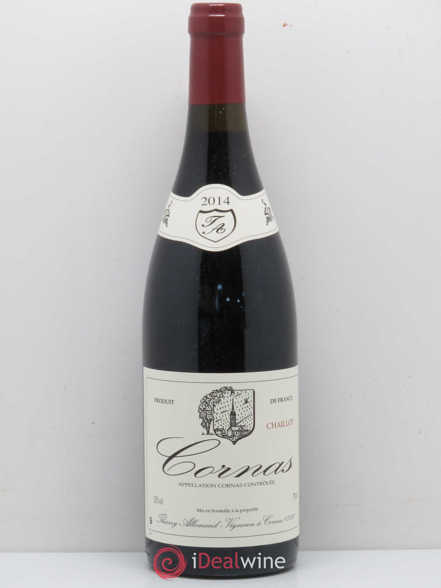 Cornas Chaillot Thierry Allemand 2014 - Lot de 1 bouteille - 0