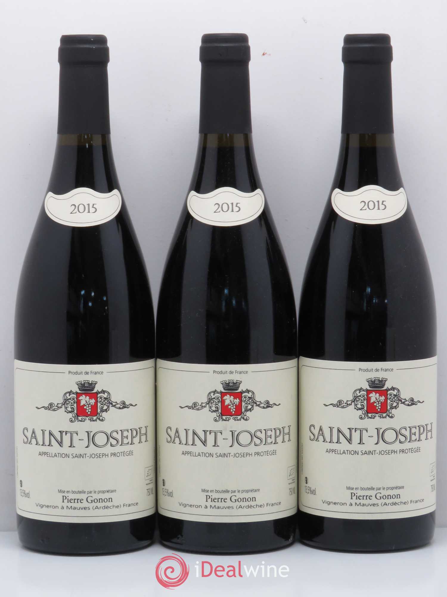 Saint-Joseph Gonon (Domaine) 2015 - Lot de 3 bouteilles - 0