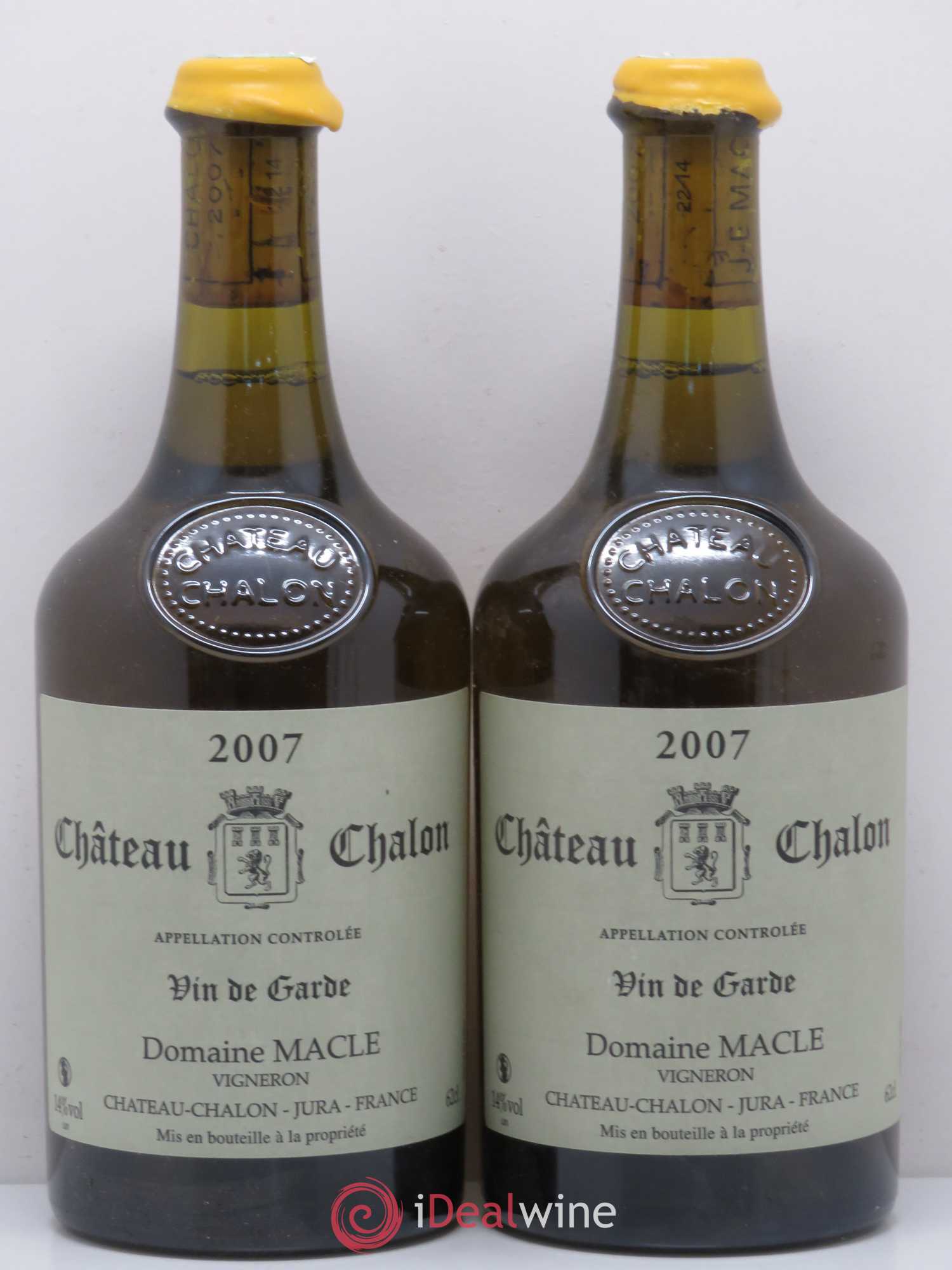 Château-Chalon Jean Macle 2007 - Lot de 2 bouteilles - 0