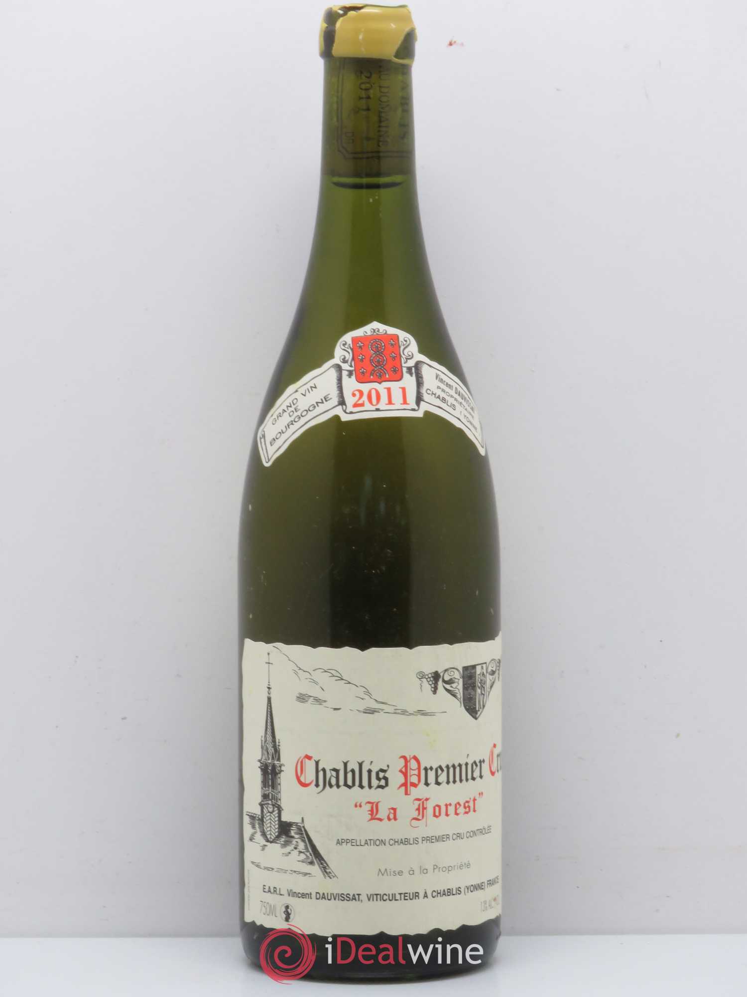 Chablis 1er Cru La Forest Vincent Dauvissat (Domaine) 2011 - Lot de 1 bouteille - 0
