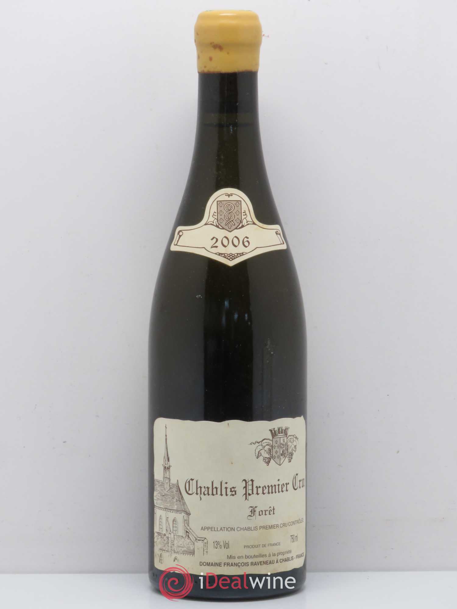 Chablis 1er Cru Forêt Raveneau (Domaine) 2006 - Lot de 1 bouteille - 0