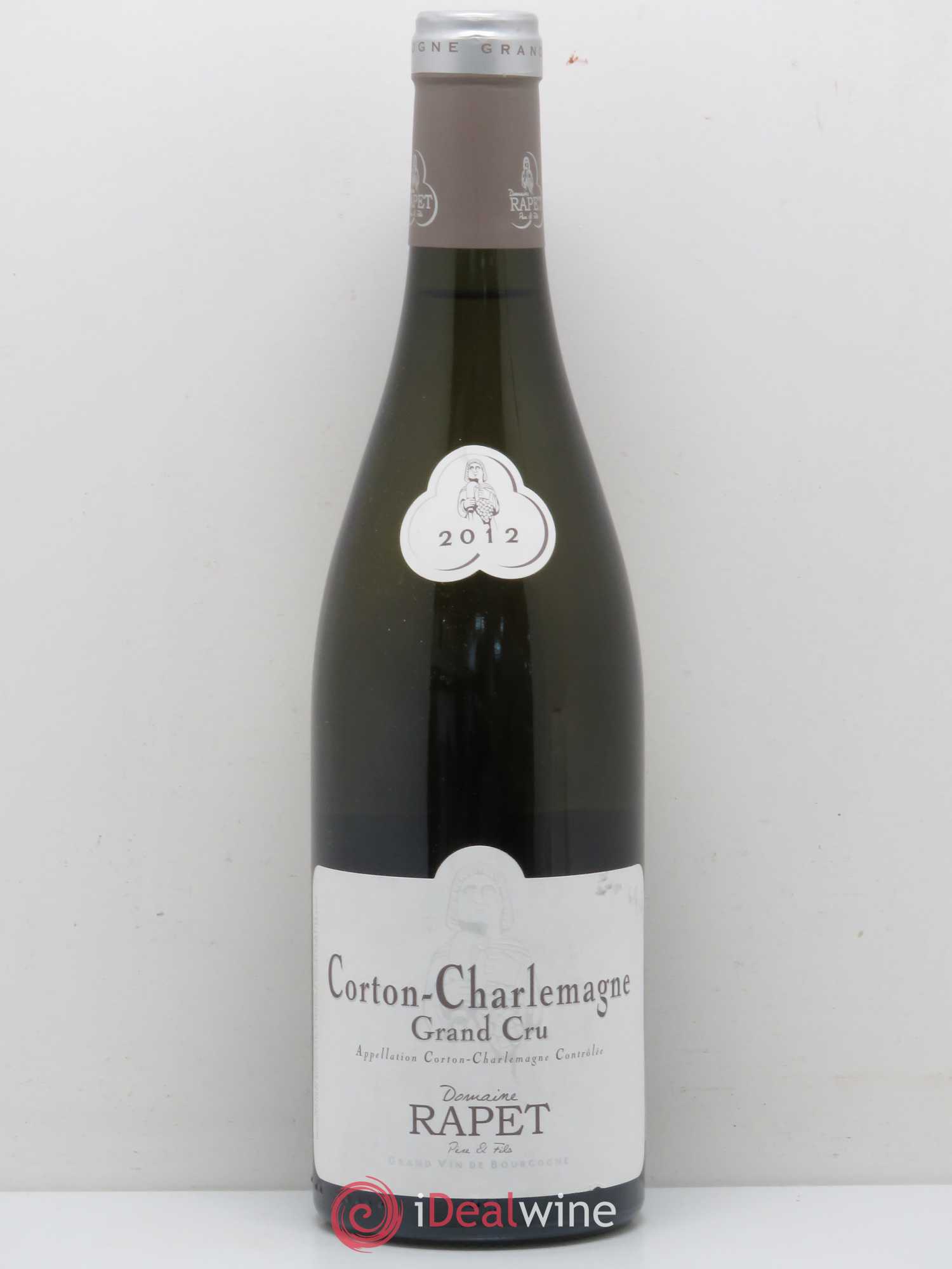 Corton-Charlemagne Grand Cru Rapet Père & Fils 2012 - Lot de 1 bouteille - 0