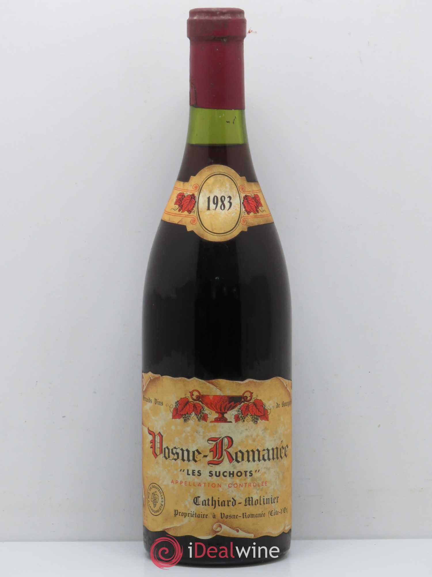 Vosne-Romanée 1er Cru Les Suchots Andre Cathiard et Fils 1983 - Posten von 1 Flasche - 0