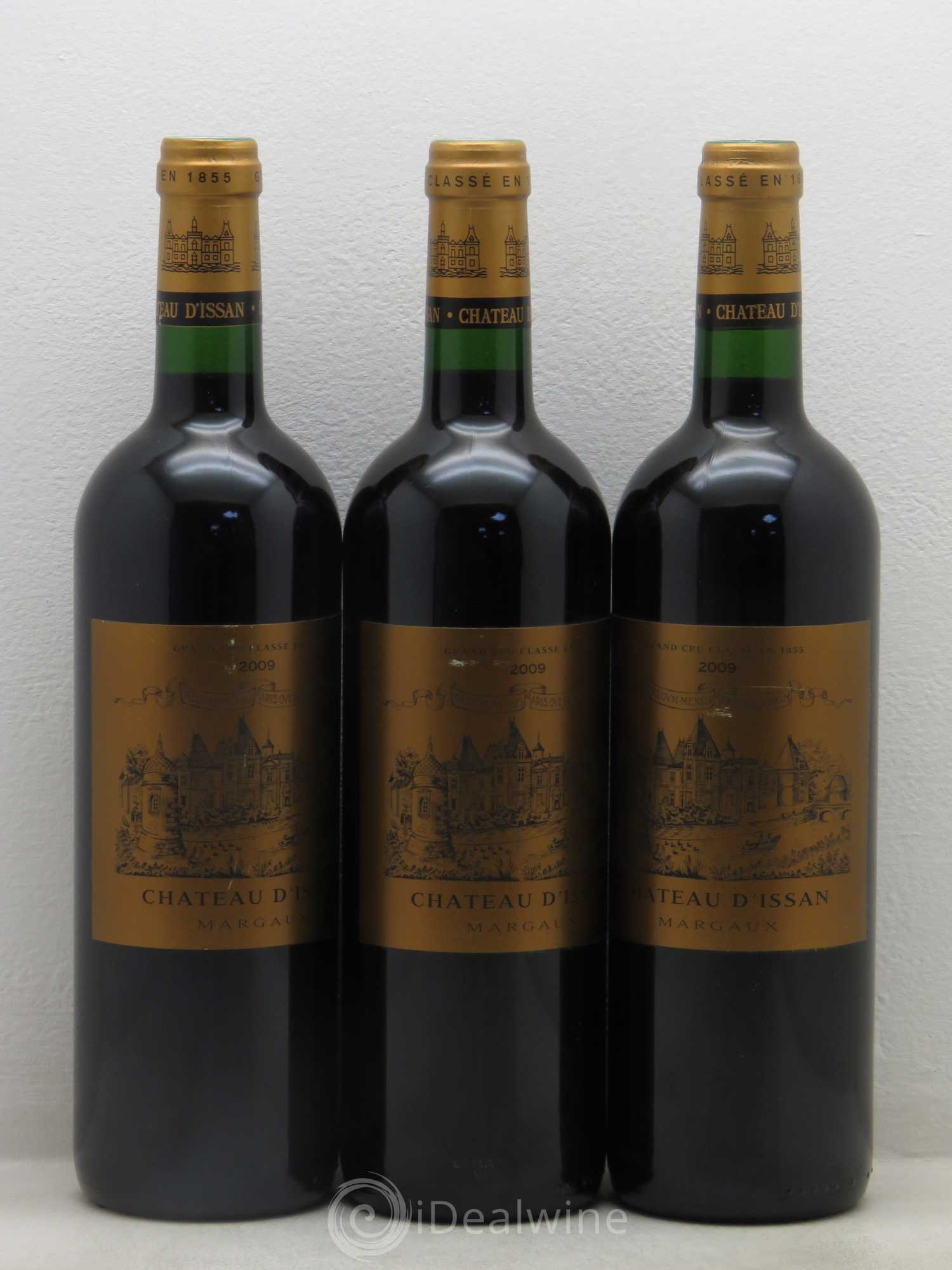 Château d'Issan 3ème Grand Cru Classé 2009 - Lot de 3 bouteilles - 0
