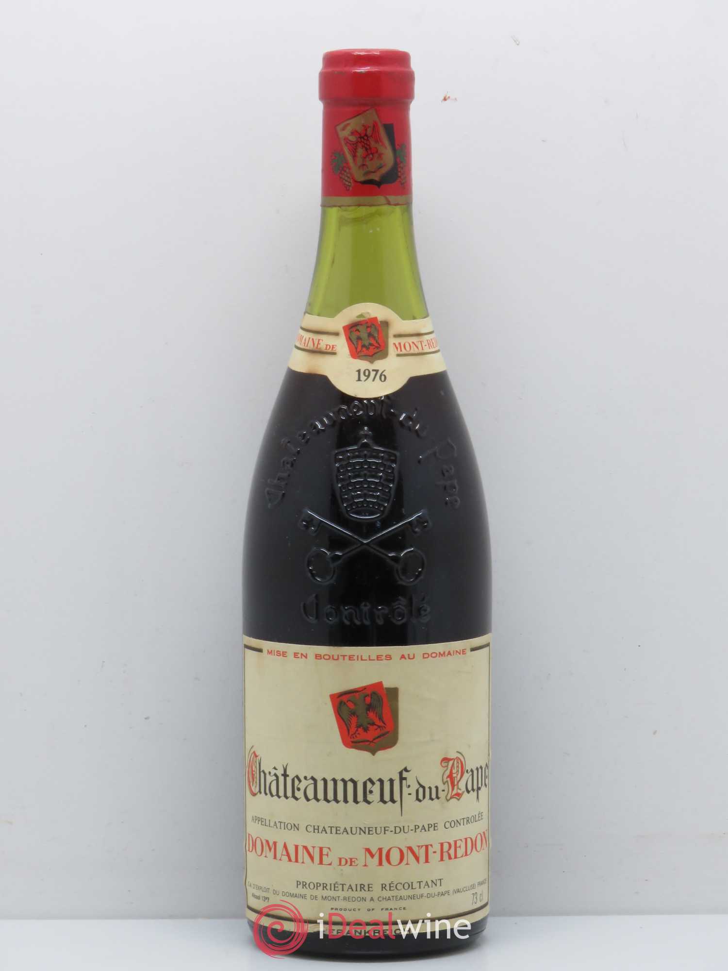 Châteauneuf-du-Pape Château Mont-Redon Famille Abeille-Fabre 1976 - Lot de 1 bouteille - 0
