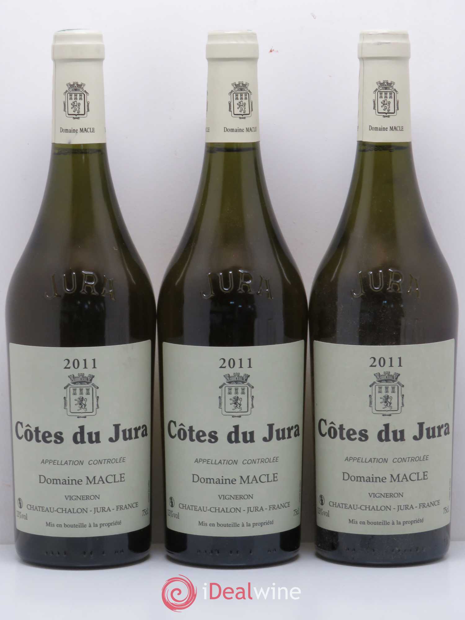 Côtes du Jura Jean Macle 2011 - Lot de 3 bouteilles - 0