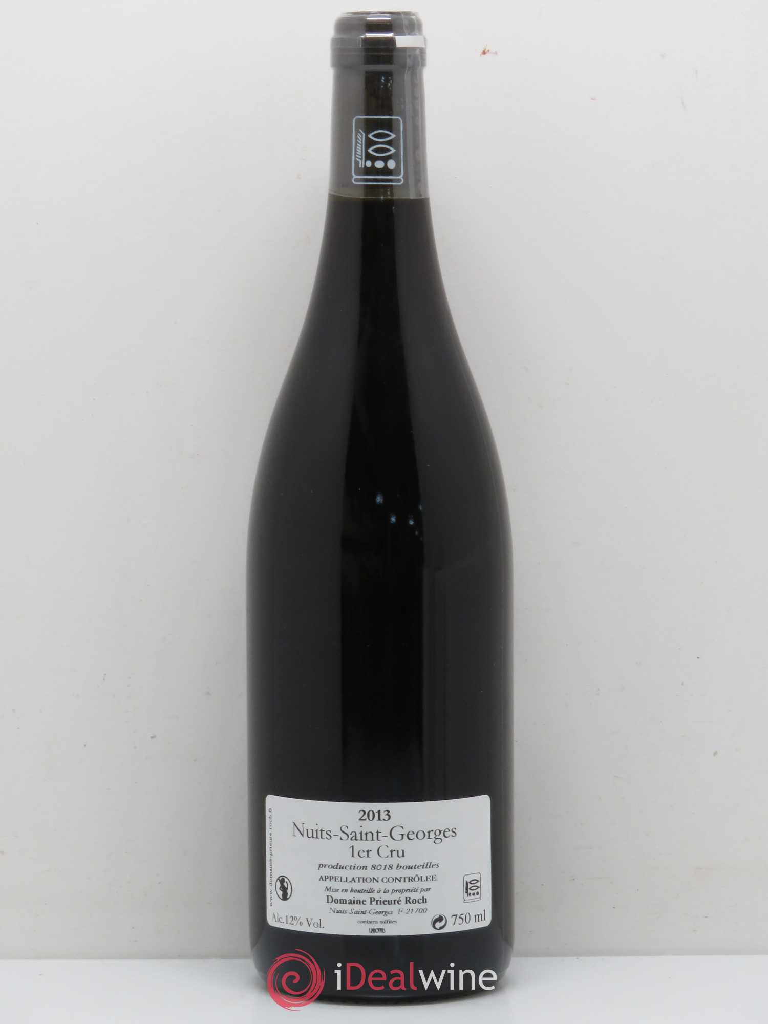 Nuits-Saint-Georges 1er Cru Vieilles Vignes Prieuré Roch 2013 - Lot de 1 bouteille - 1