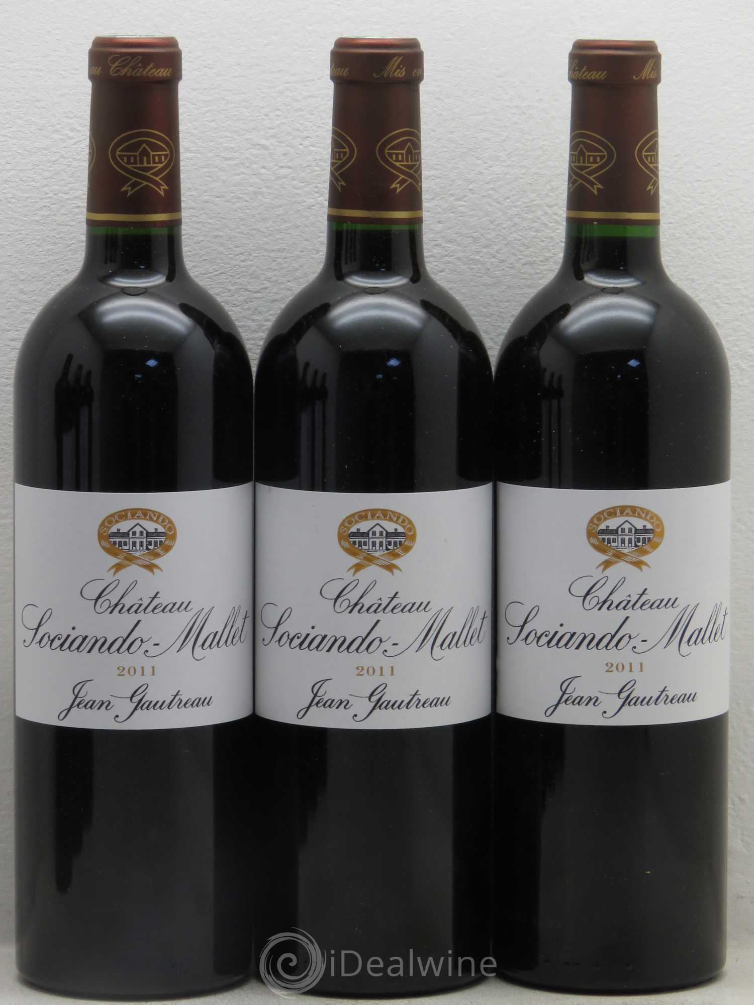 Château Sociando Mallet 2011 - Lot de 6 bouteilles - 1