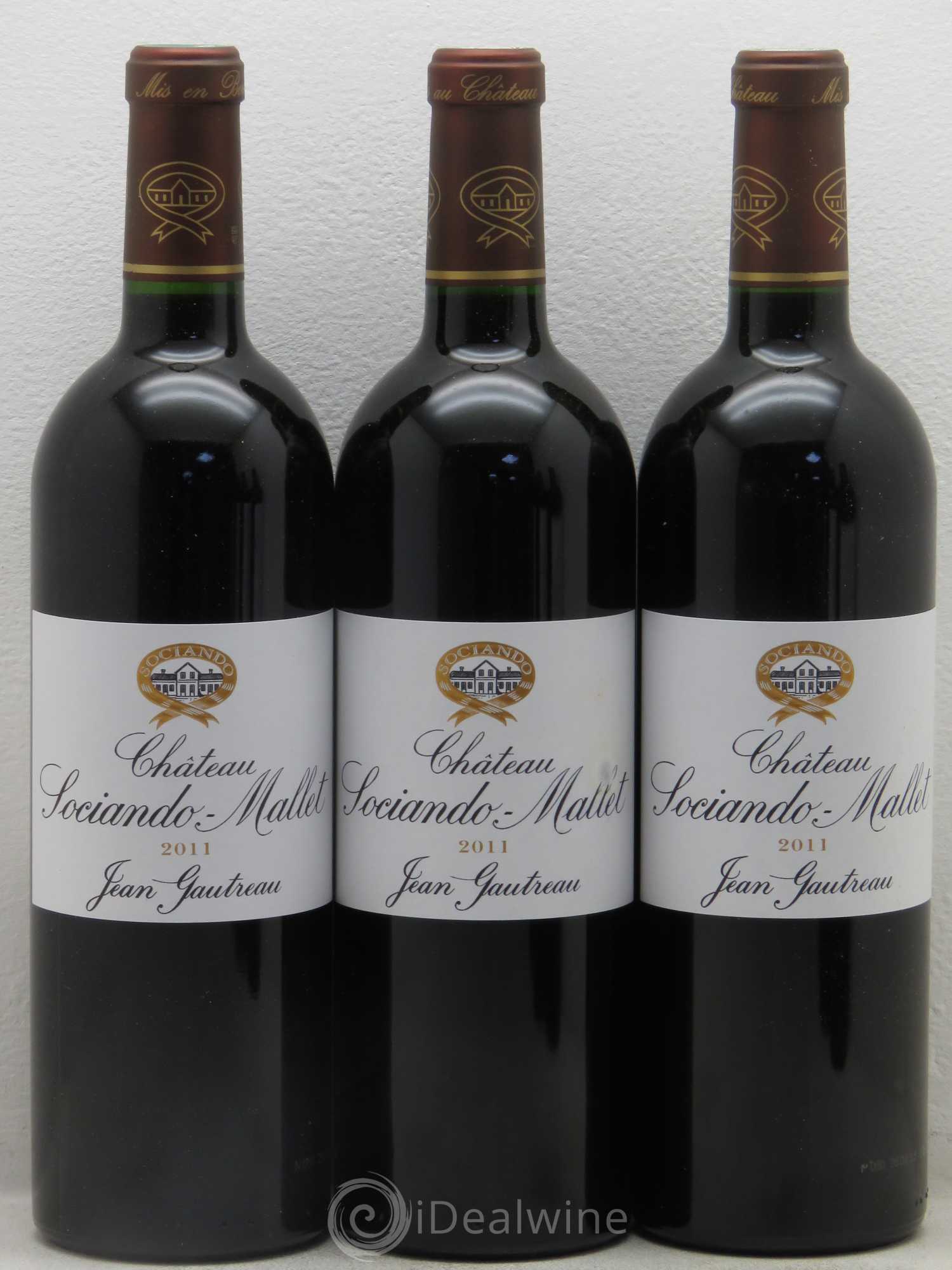Château Sociando Mallet 2011 - Lot de 6 bouteilles - 2