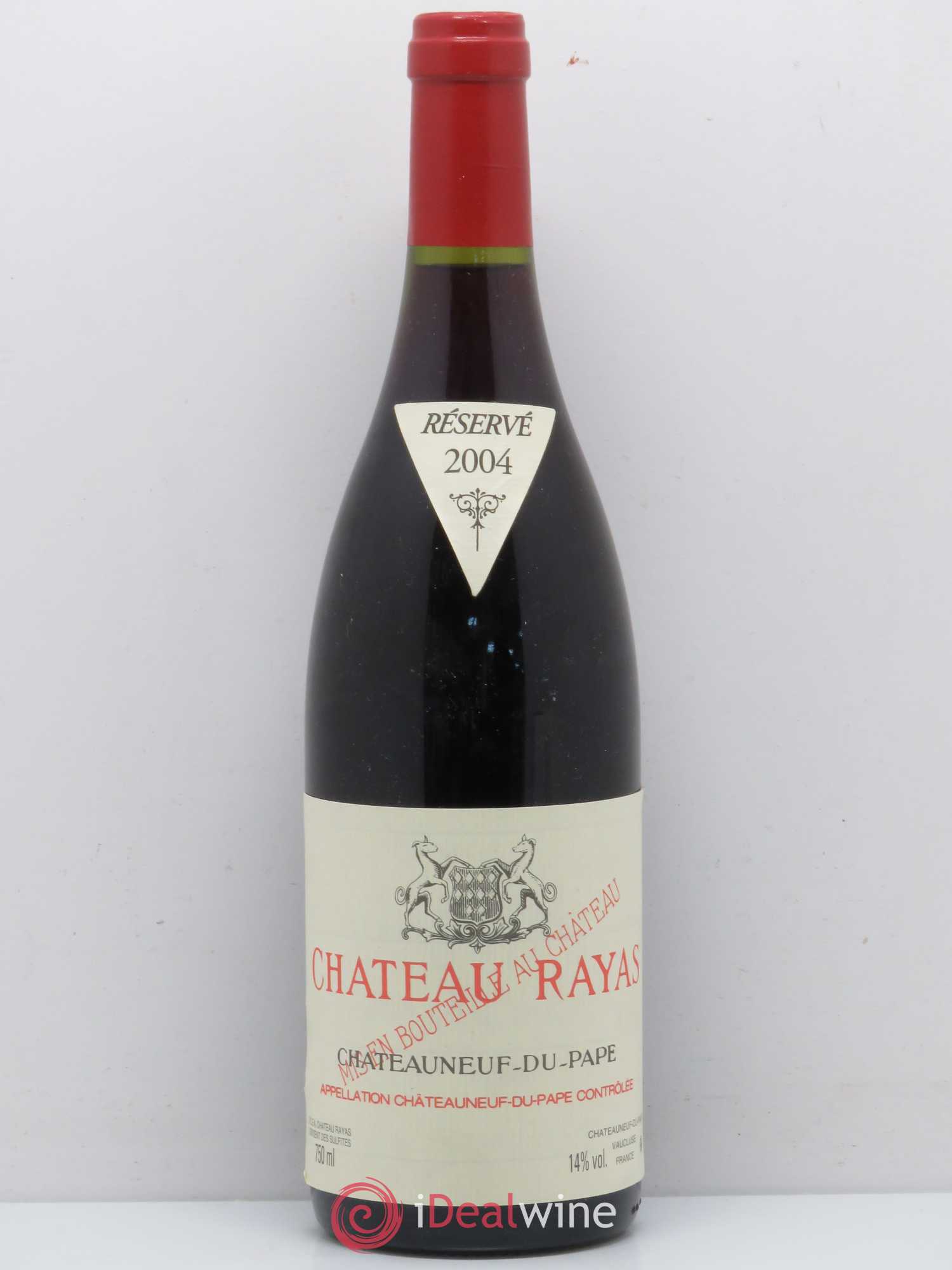 Châteauneuf-du-Pape Château Rayas Emmanuel Reynaud 2004 - Lot de 1 bouteille - 0