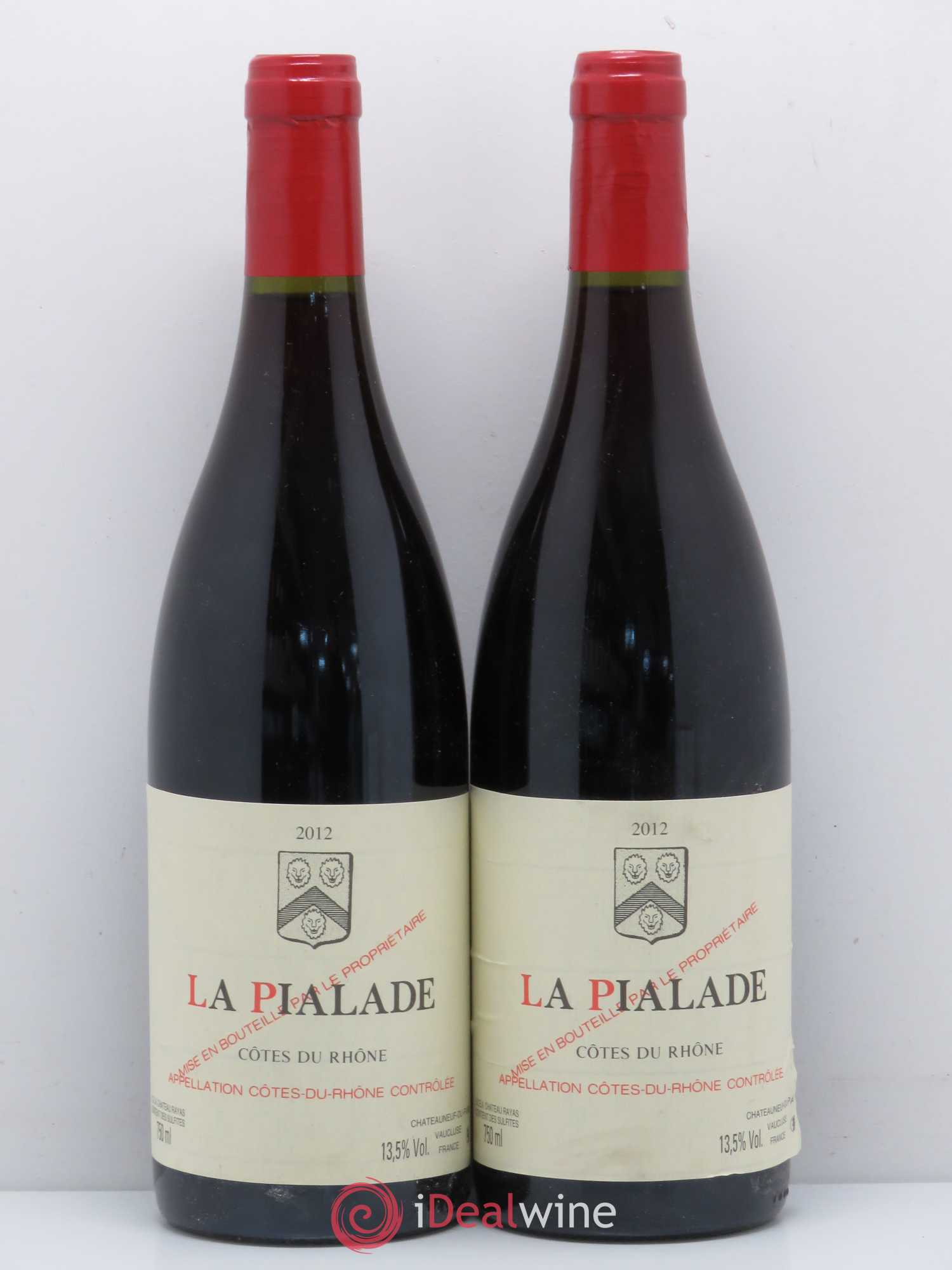 Côtes-du-Rhône La Pialade Emmanuel Reynaud 2012 - Lot de 2 bouteilles - 0