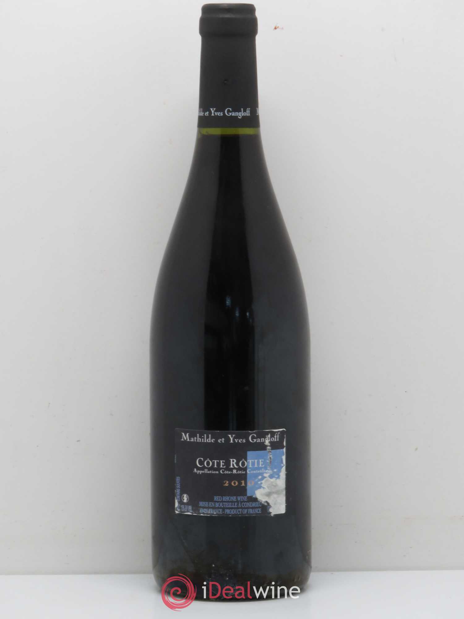 Côte-Rôtie La Barbarine Gangloff (Domaine) 2010 - Lot de 1 bouteille - 1