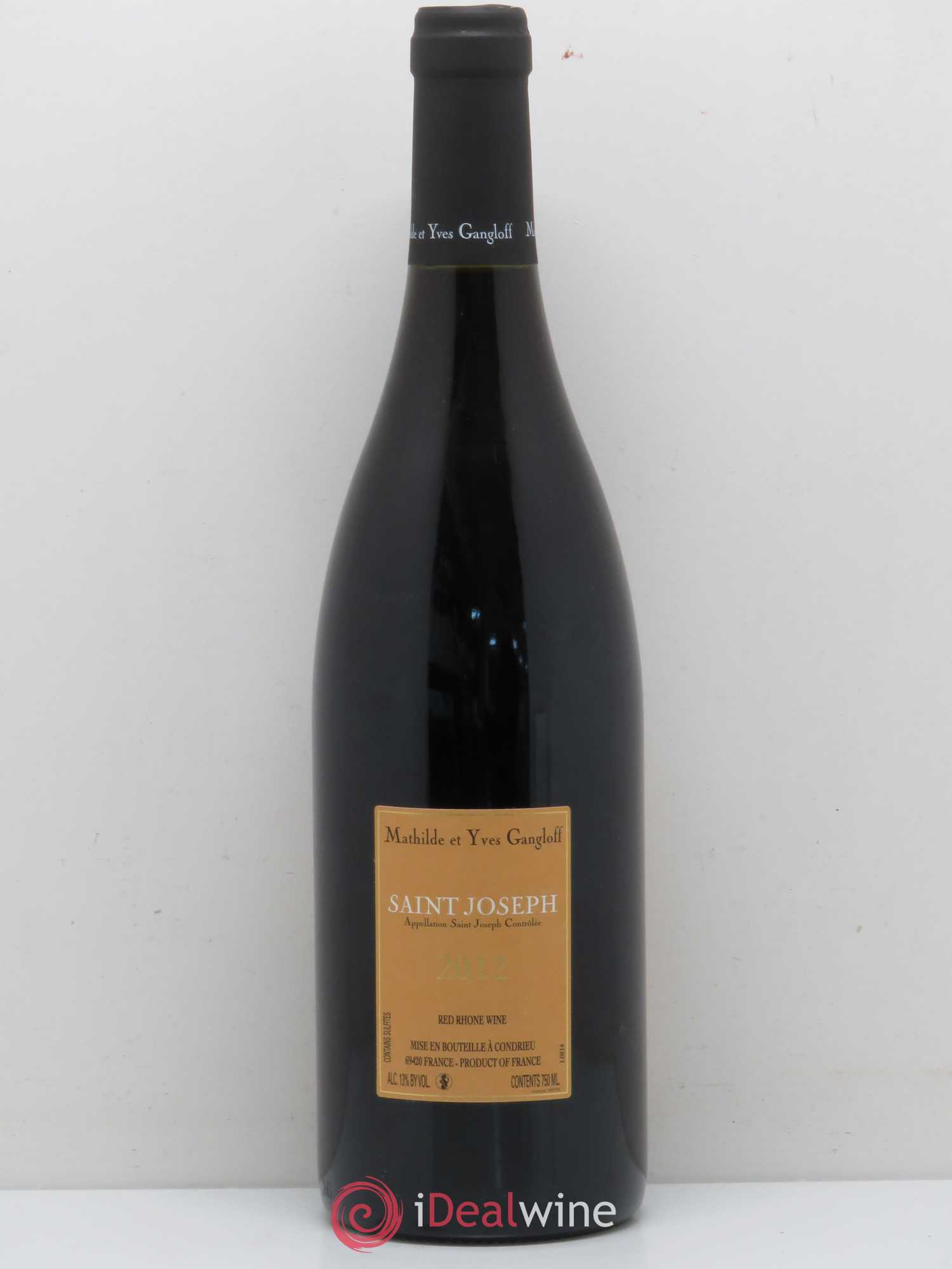 Saint-Joseph Gangloff (Domaine) 2012 - Lot de 1 bouteille - 1