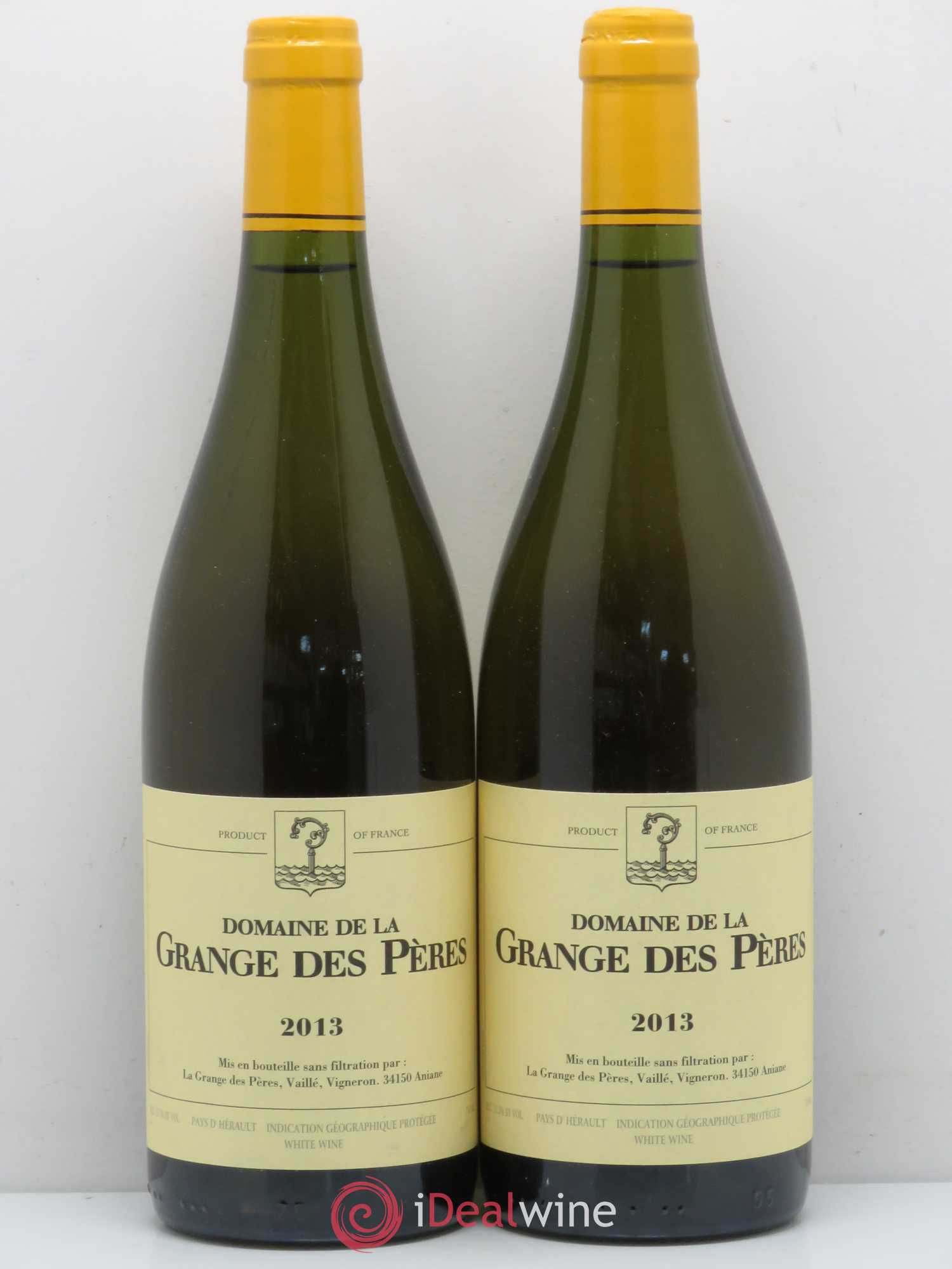 Pays d'Hérault Grange des Pères Laurent Vaillé 2013 - Lot de 2 bouteilles - 0