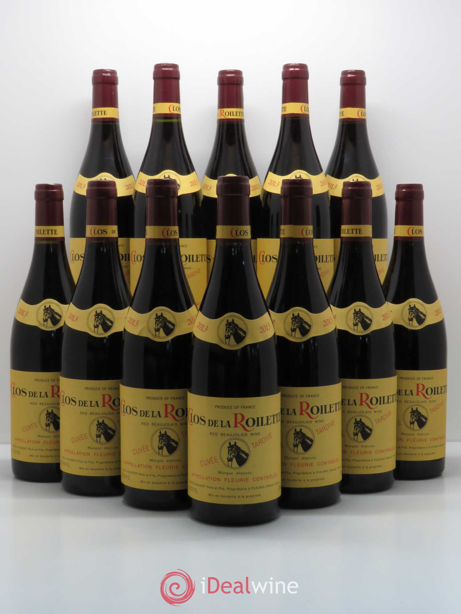 Fleurie Cuvée Tardive Clos de la Roilette 2013 - Lot de 12 bouteilles - 0