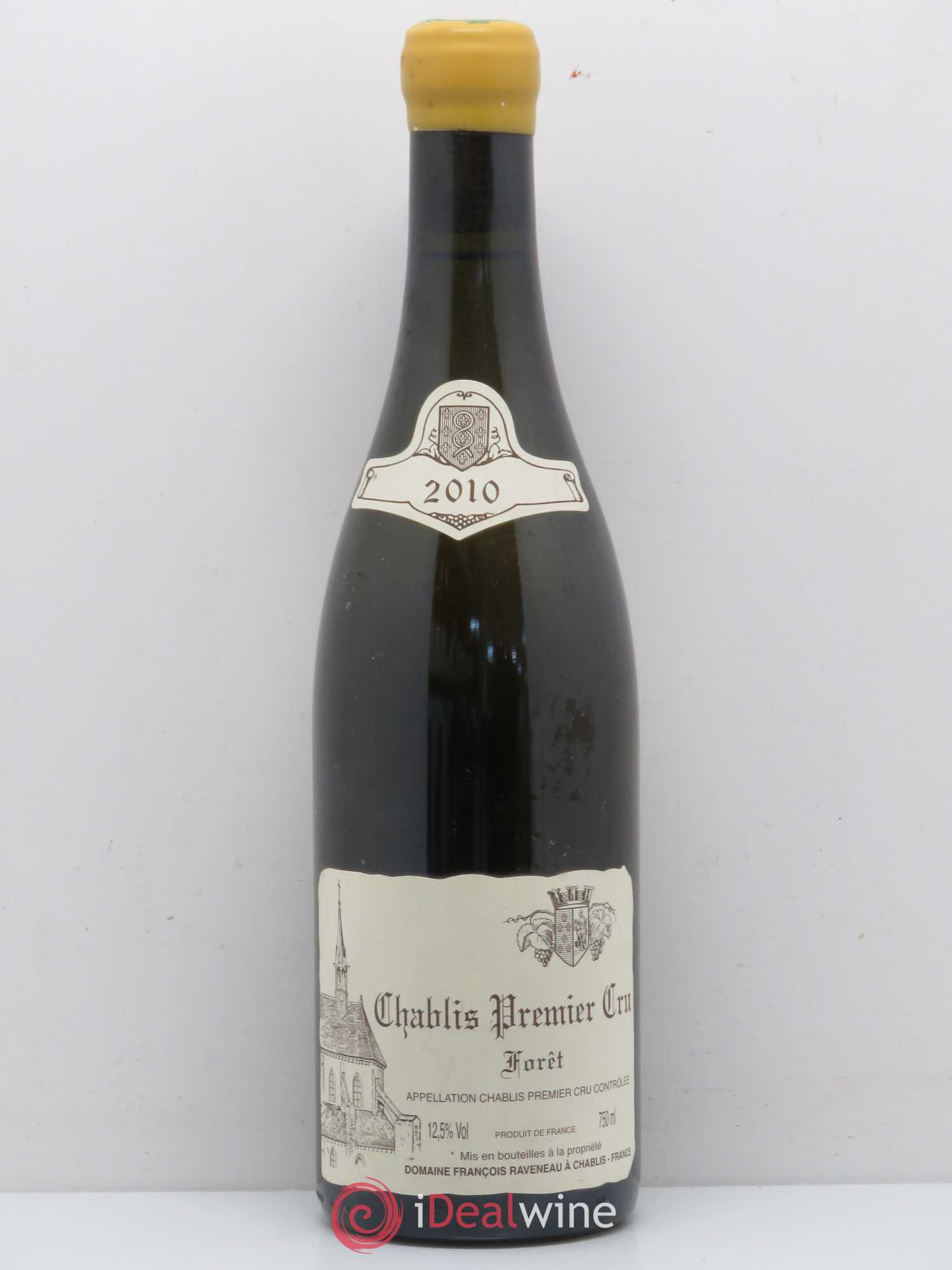 Chablis 1er Cru Forêt Raveneau (Domaine) 2010 - Lot de 1 bouteille - 0