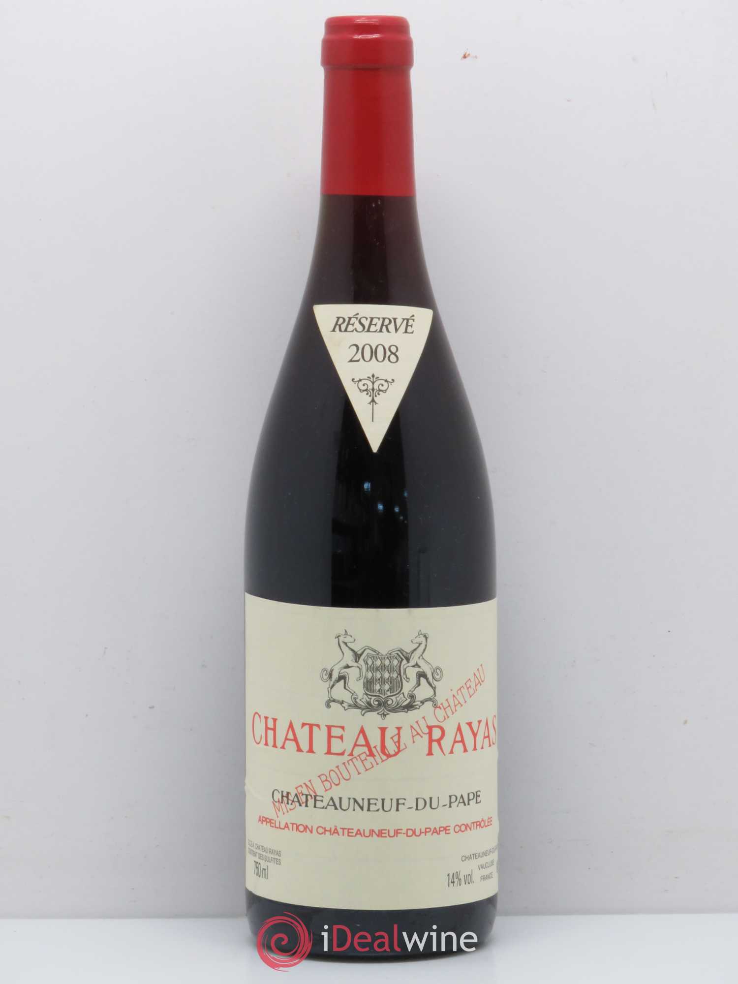 Châteauneuf-du-Pape Château Rayas Emmanuel Reynaud 2008 - Lot de 1 bouteille - 0
