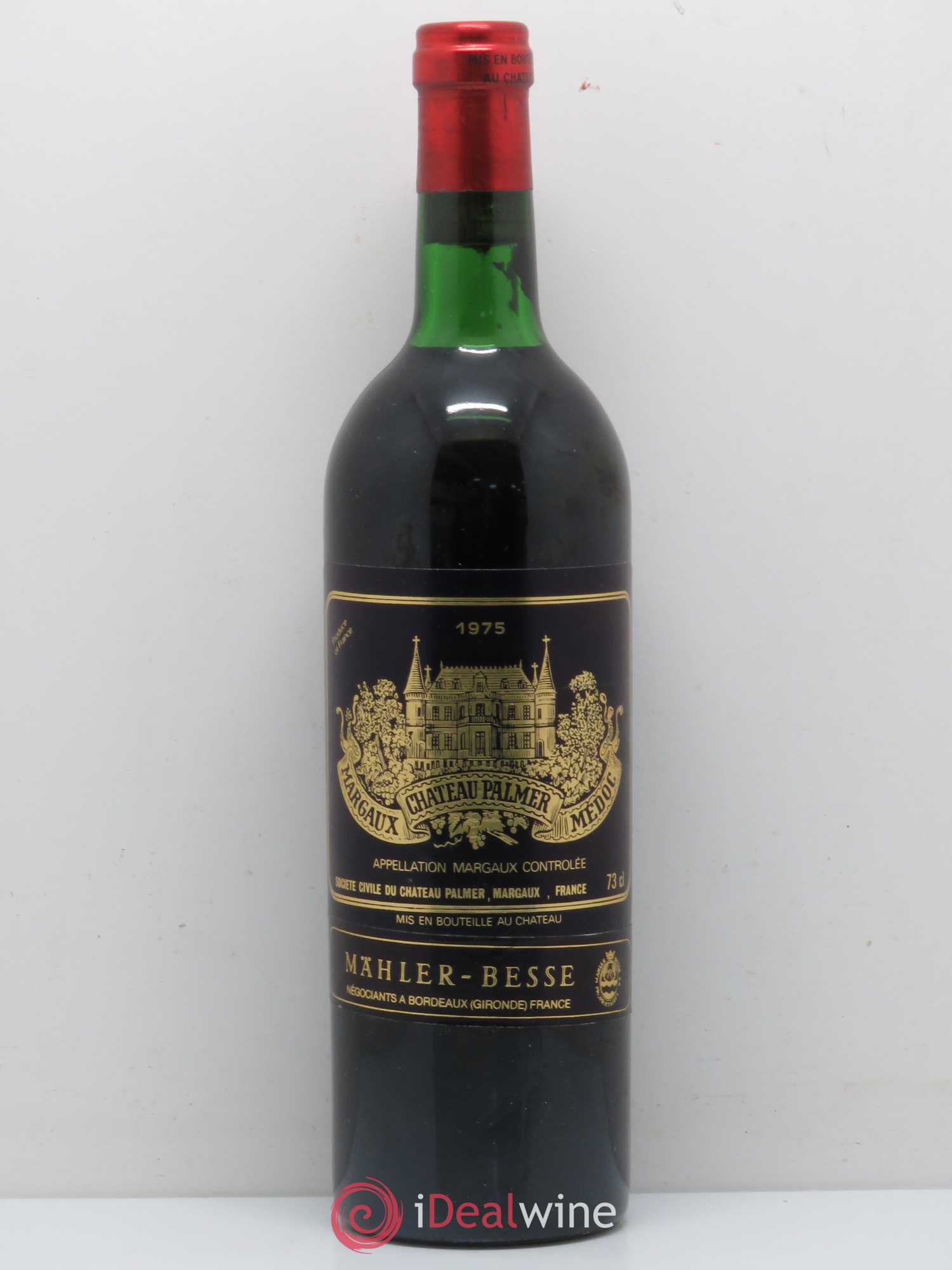 Château Palmer 3ème Grand Cru Classé 1975 - Lot de 1 bouteille - 0