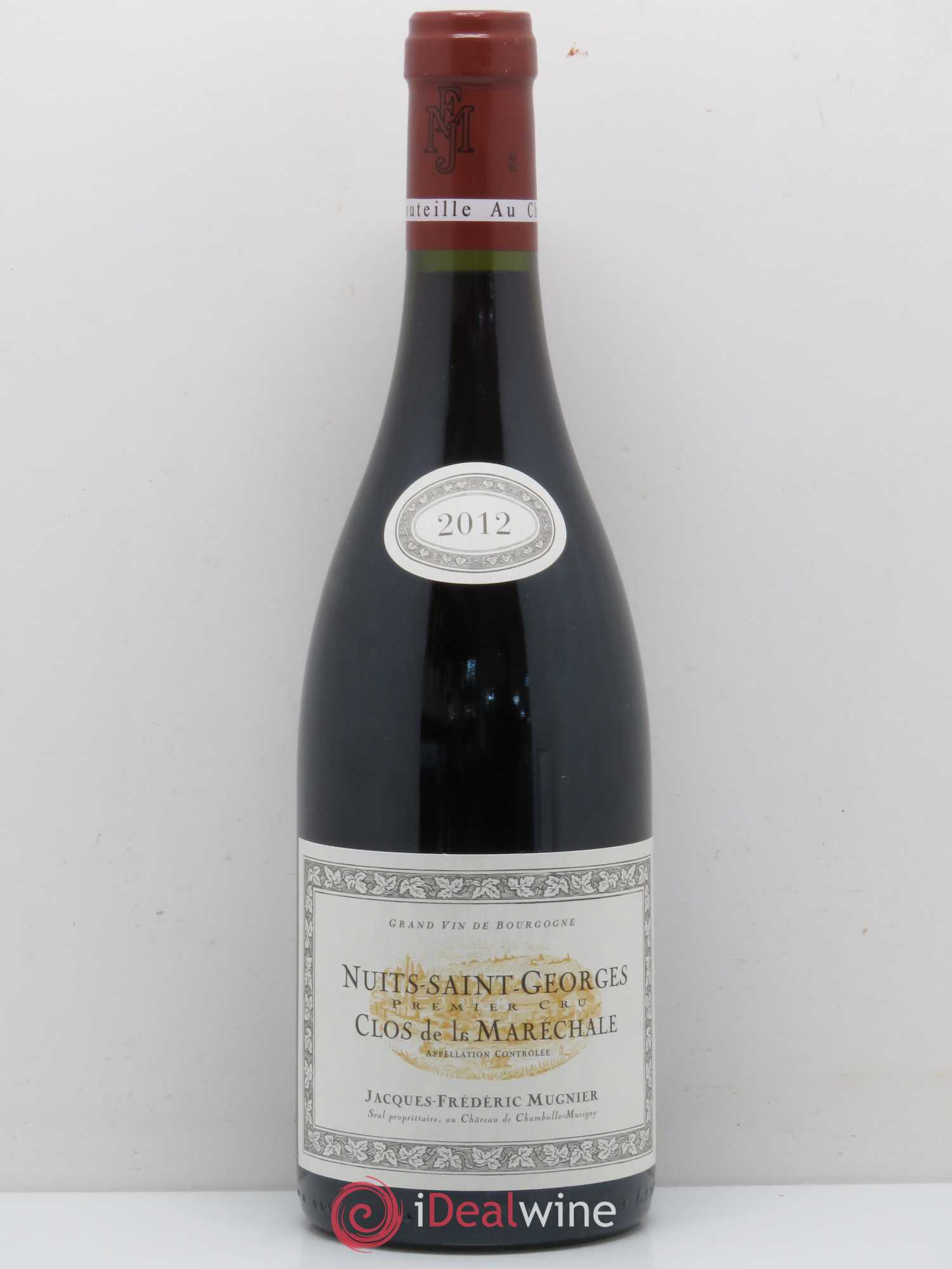 Nuits-Saint-Georges 1er Cru Clos de La Maréchale Jacques-Frédéric Mugnier 2012 - Lot de 1 bouteille - 0