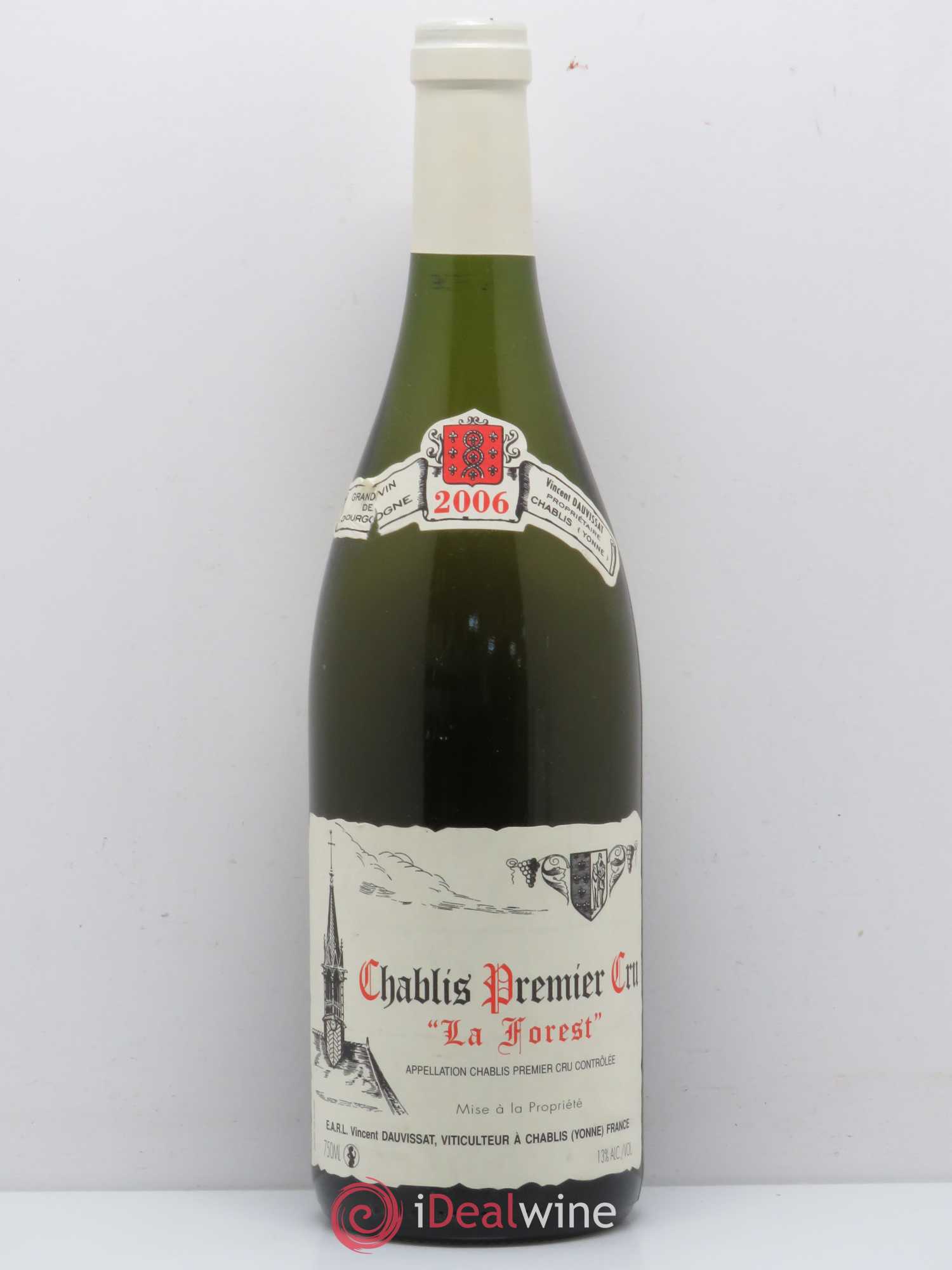 Chablis 1er Cru La Forest Vincent Dauvissat (Domaine) 2006 - Lot de 1 bouteille - 0