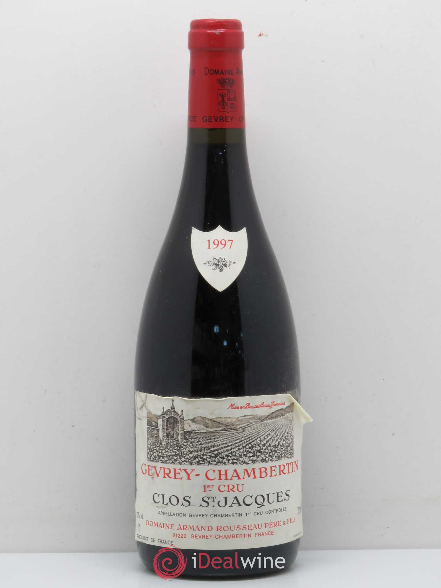 Gevrey-Chambertin 1er Cru Clos Saint-Jacques Armand Rousseau (Domaine) 1997 - Lot de 1 bouteille - 0