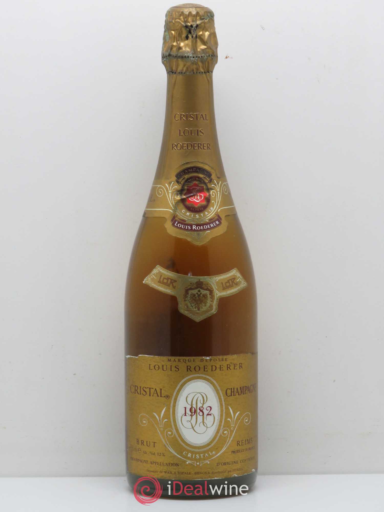 Cristal Louis Roederer 1982 - Lot de 1 bouteille - 0