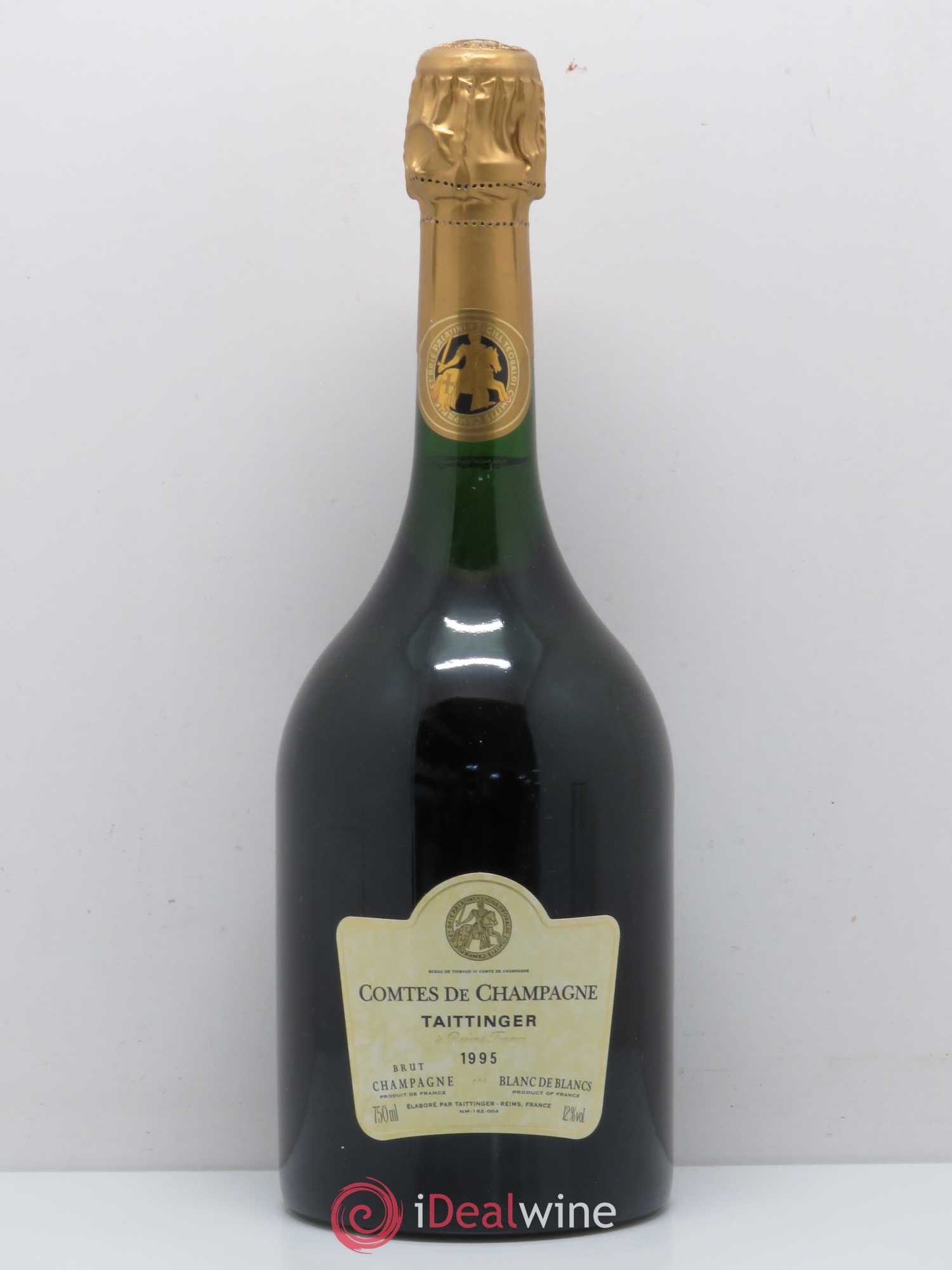 Comtes de Champagne Taittinger 1995 - Lot de 1 bouteille - 0