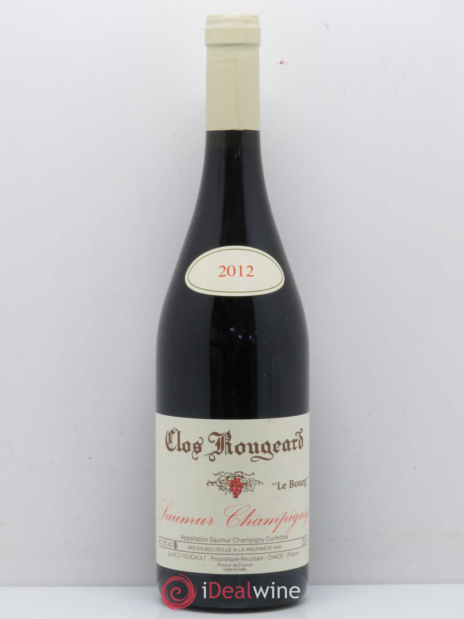 Saumur-Champigny Le Bourg Clos Rougeard 2012 - Lot de 1 bouteille - 0