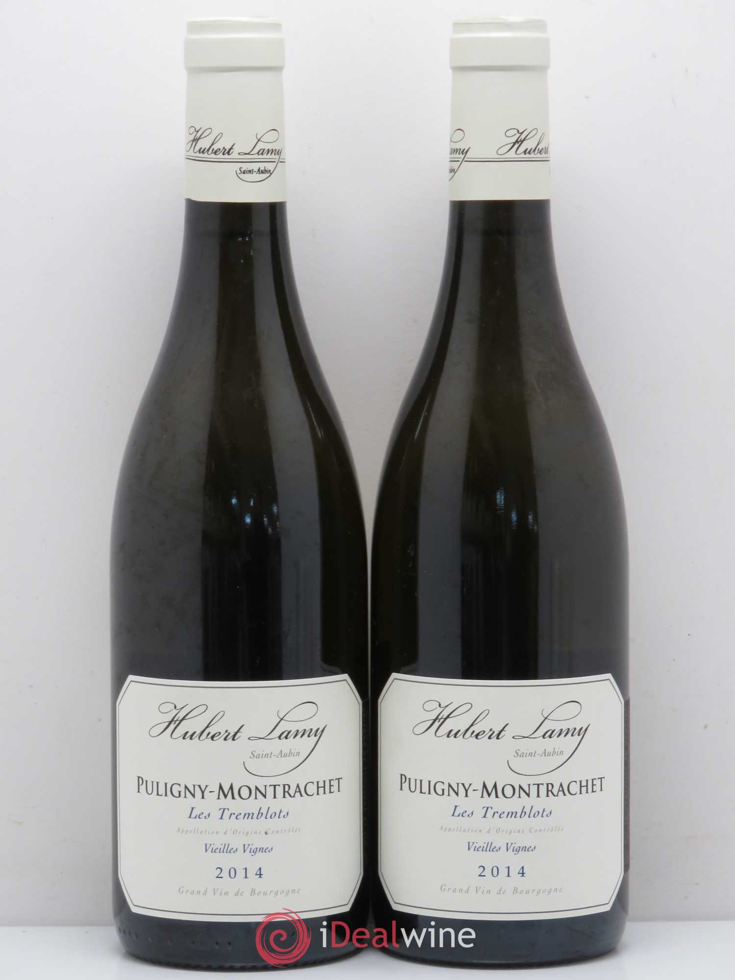 Puligny-Montrachet Les Tremblots Vieilles Vignes Domaine Hubert Lamy 2014 - Posten von 2 Flaschen - 0