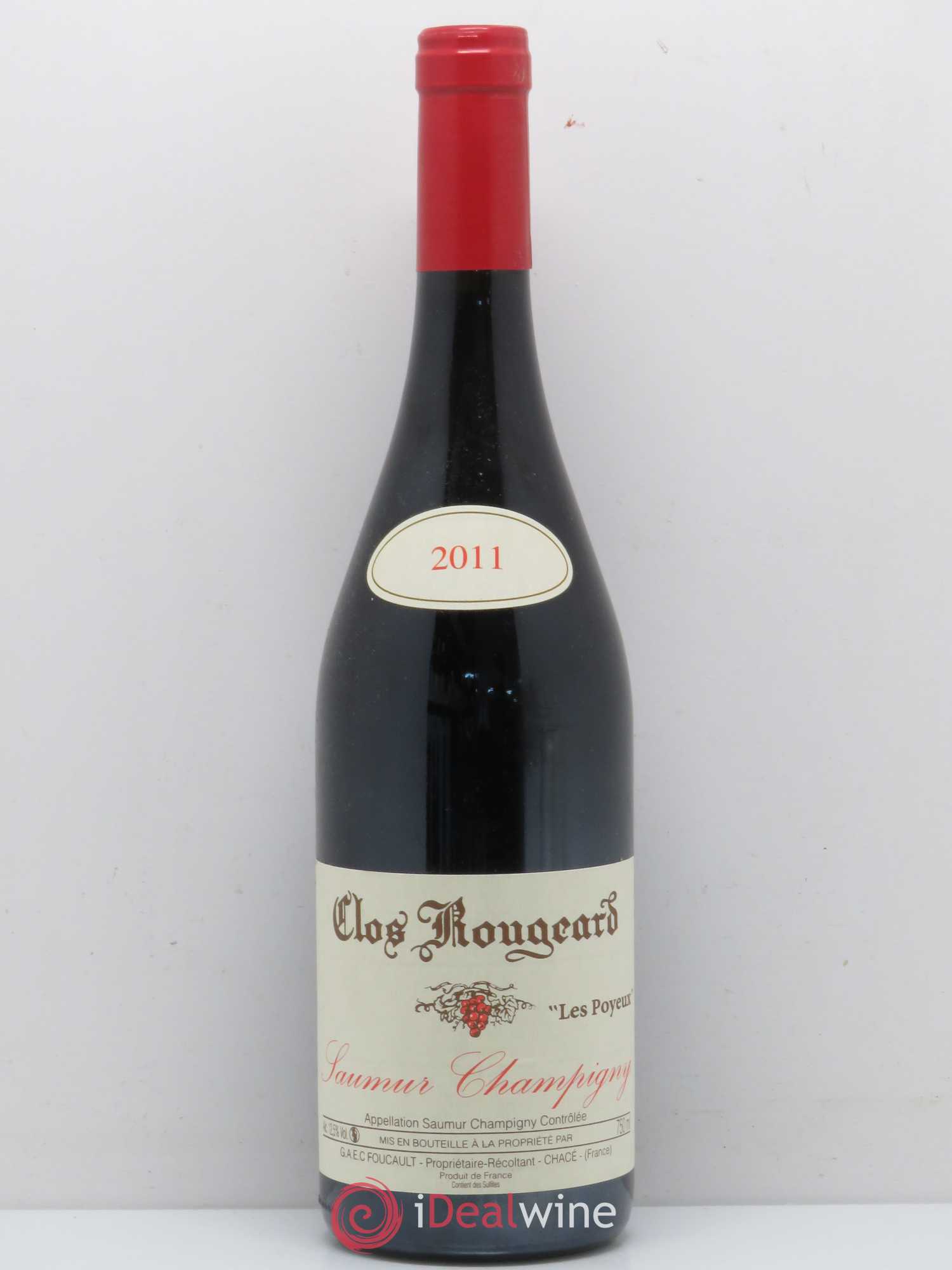 Saumur-Champigny Les Poyeux Clos Rougeard 2011 - Lot de 1 bouteille - 0