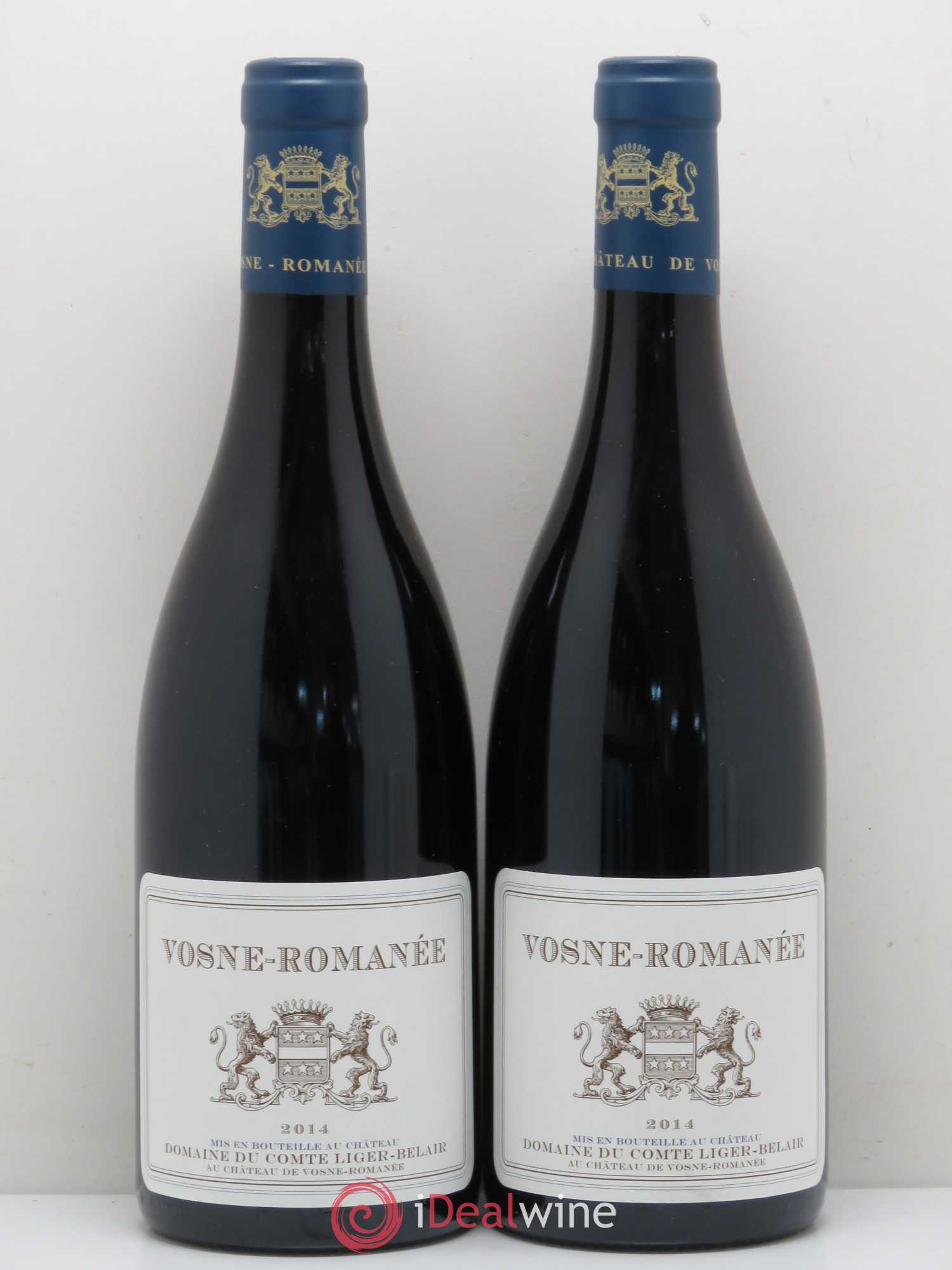 Vosne-Romanée Comte Liger-Belair (Domaine du) 2014 - Lot de 2 bouteilles - 0