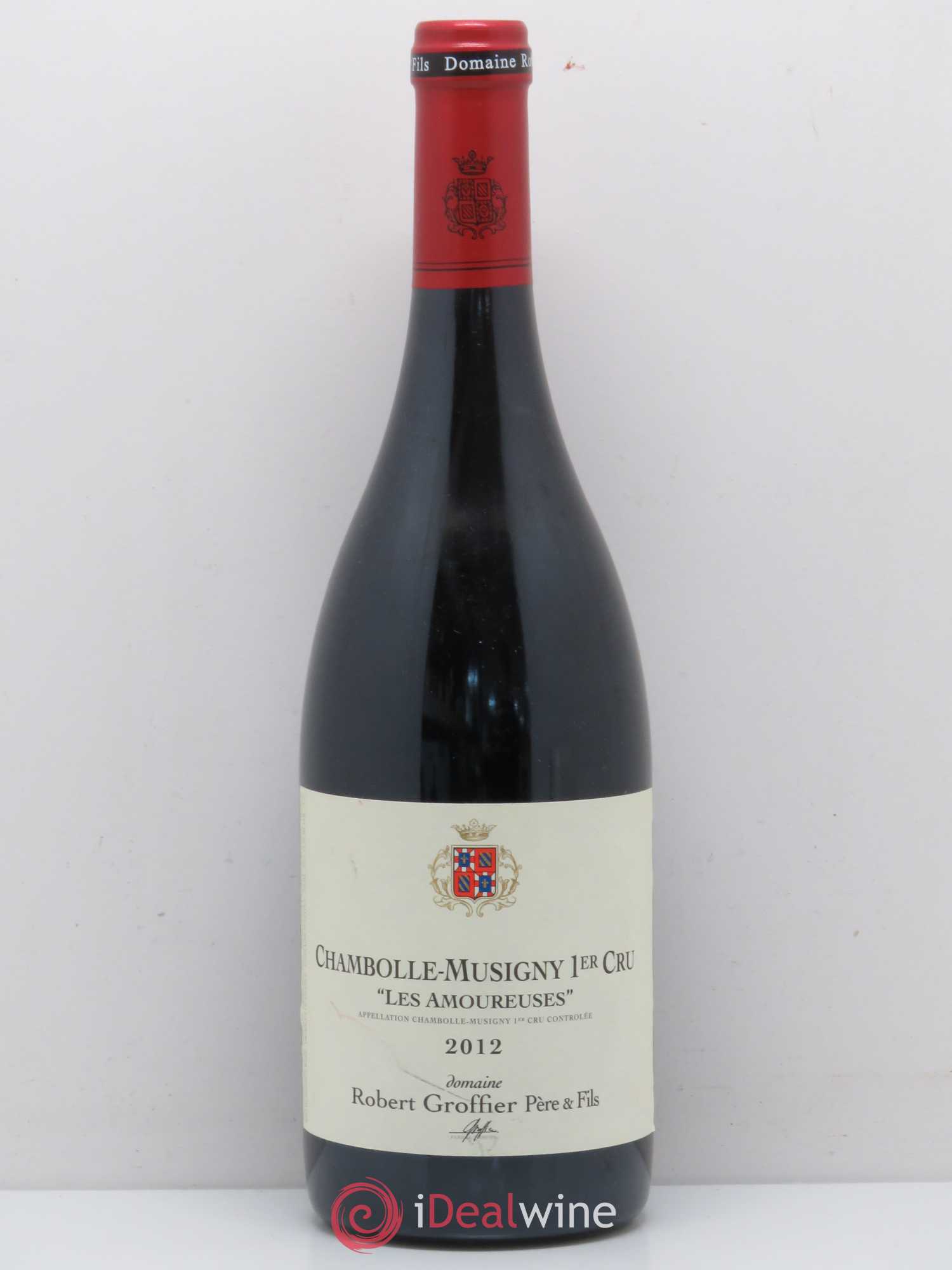 Chambolle-Musigny 1er Cru Les Amoureuses Robert Groffier Père & Fils (Domaine) 2012 - Lot de 1 bouteille - 0