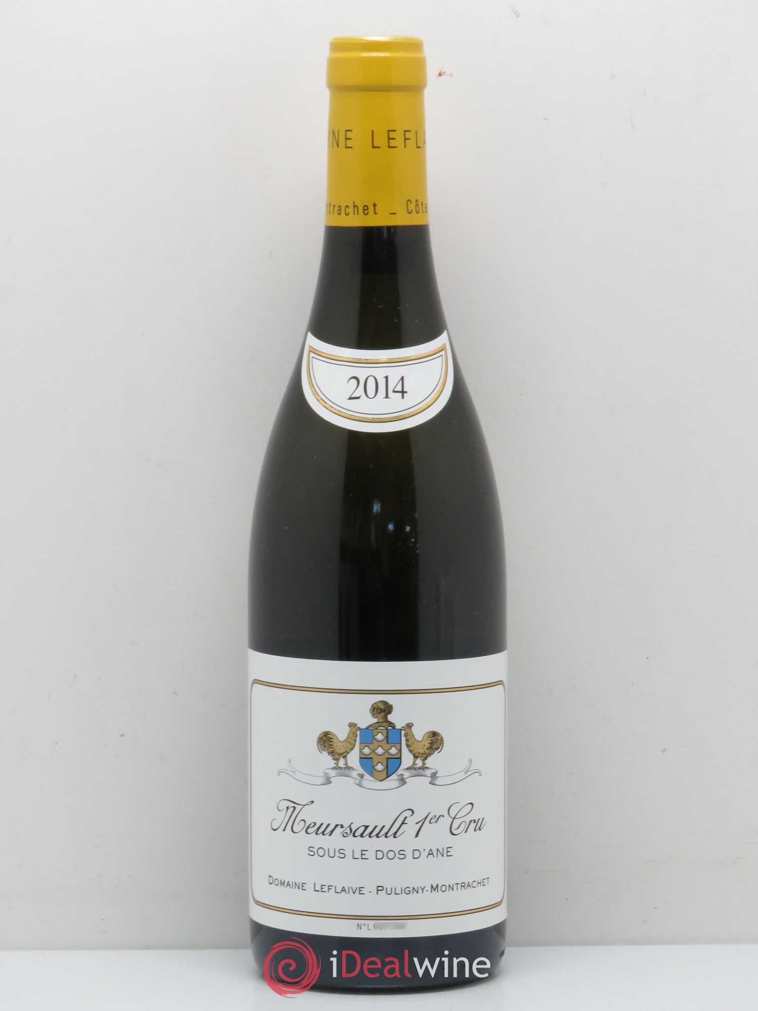 Meursault 1er Cru Sous le Dos d'Ane Leflaive (Domaine) 2014 - Lot de 1 bouteille - 0