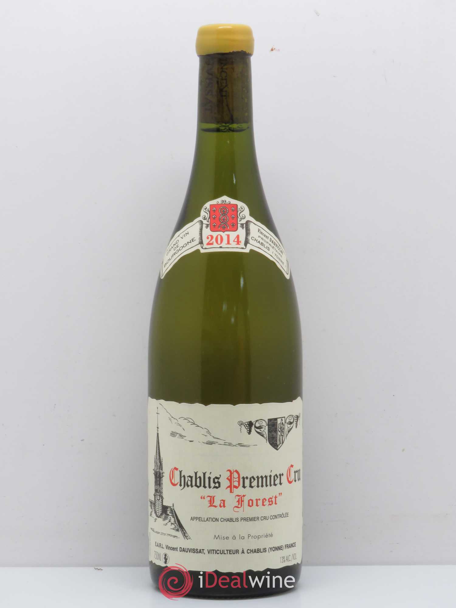 Chablis 1er Cru La Forest Vincent Dauvissat (Domaine) 2014 - Lot de 1 bouteille - 0