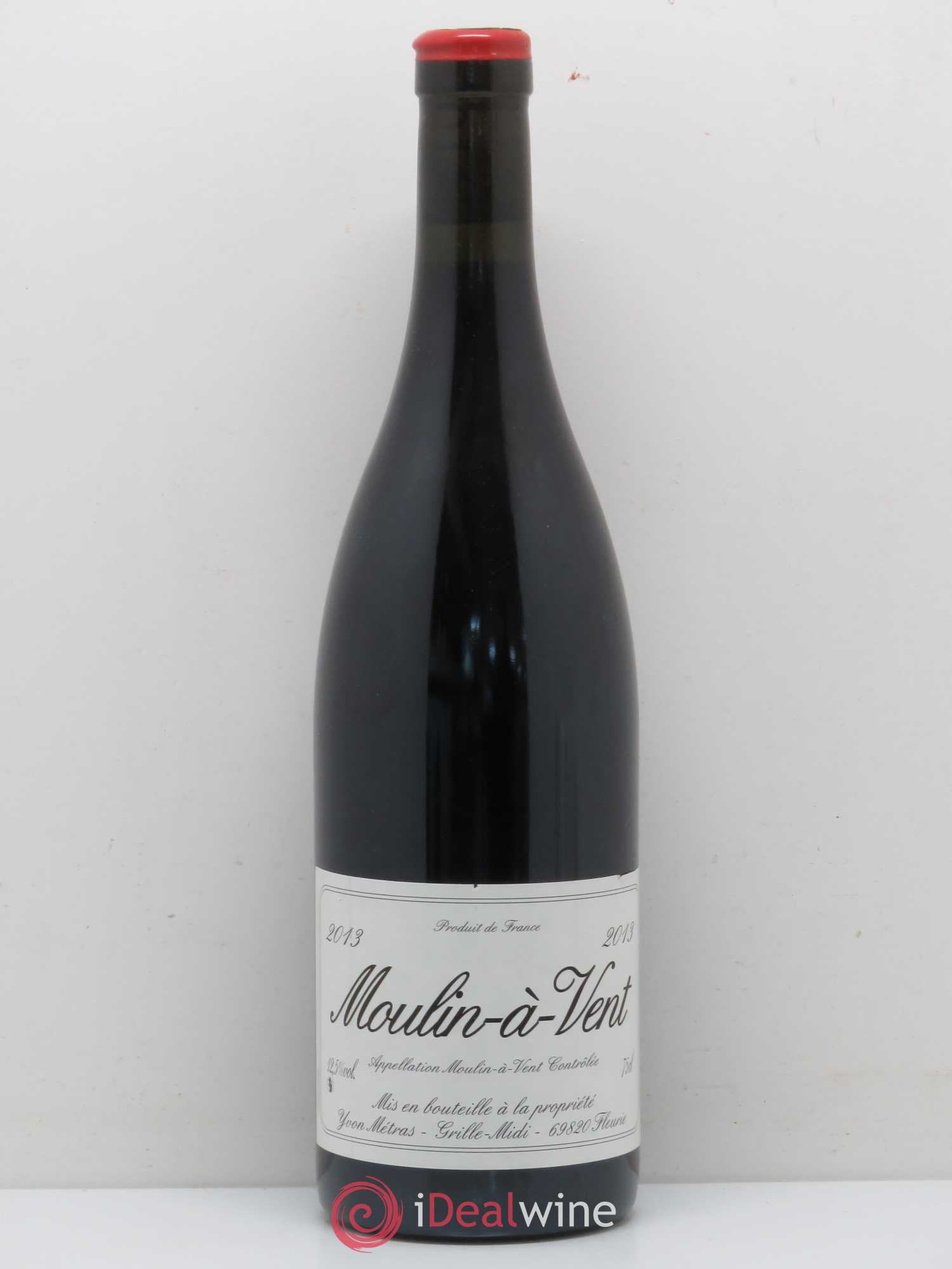 Moulin-à-Vent Yvon Métras 2013 - Lot de 1 bouteille - 0
