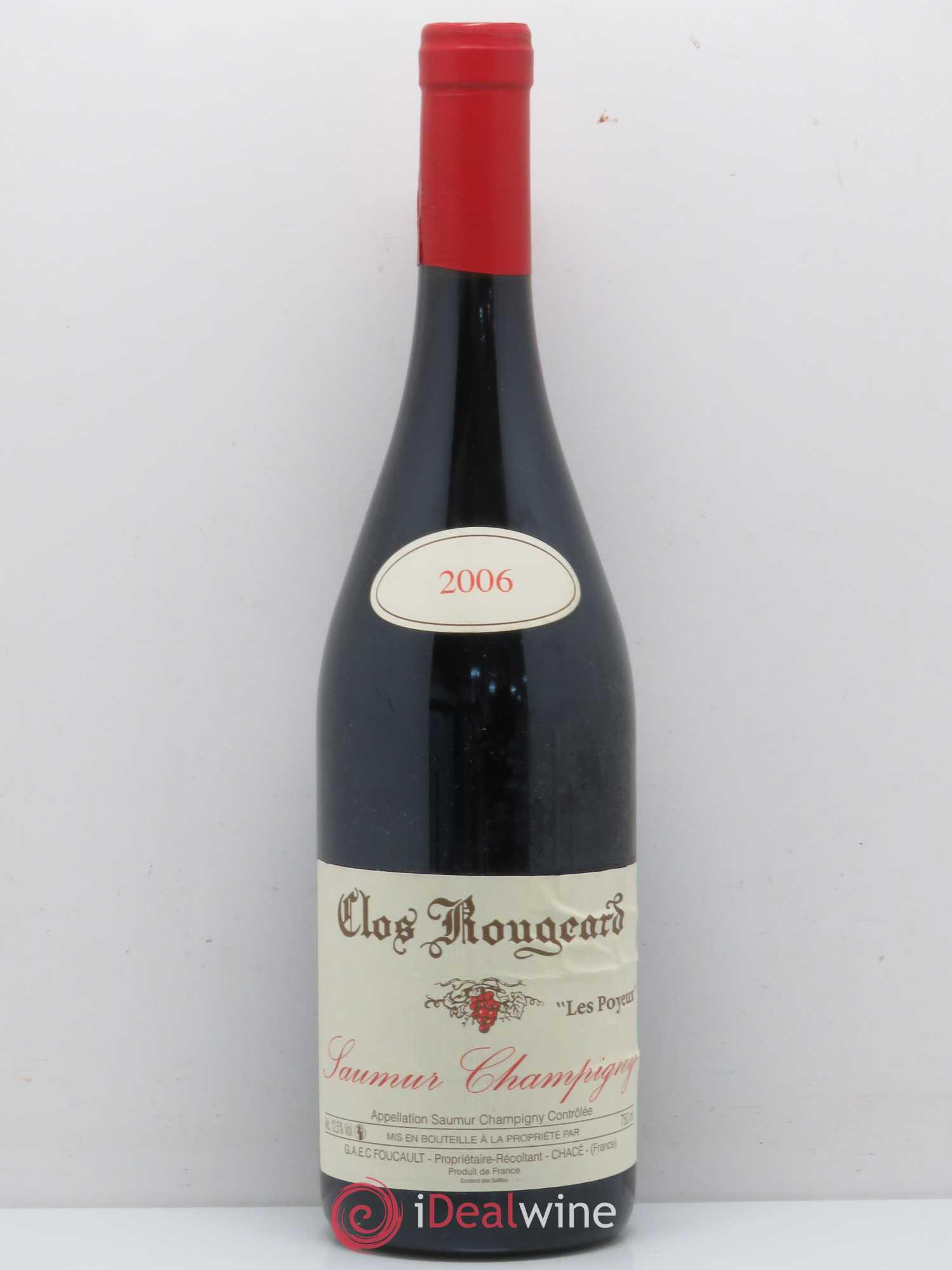 Saumur-Champigny Les Poyeux Clos Rougeard 2006 - Lot de 1 bouteille - 0