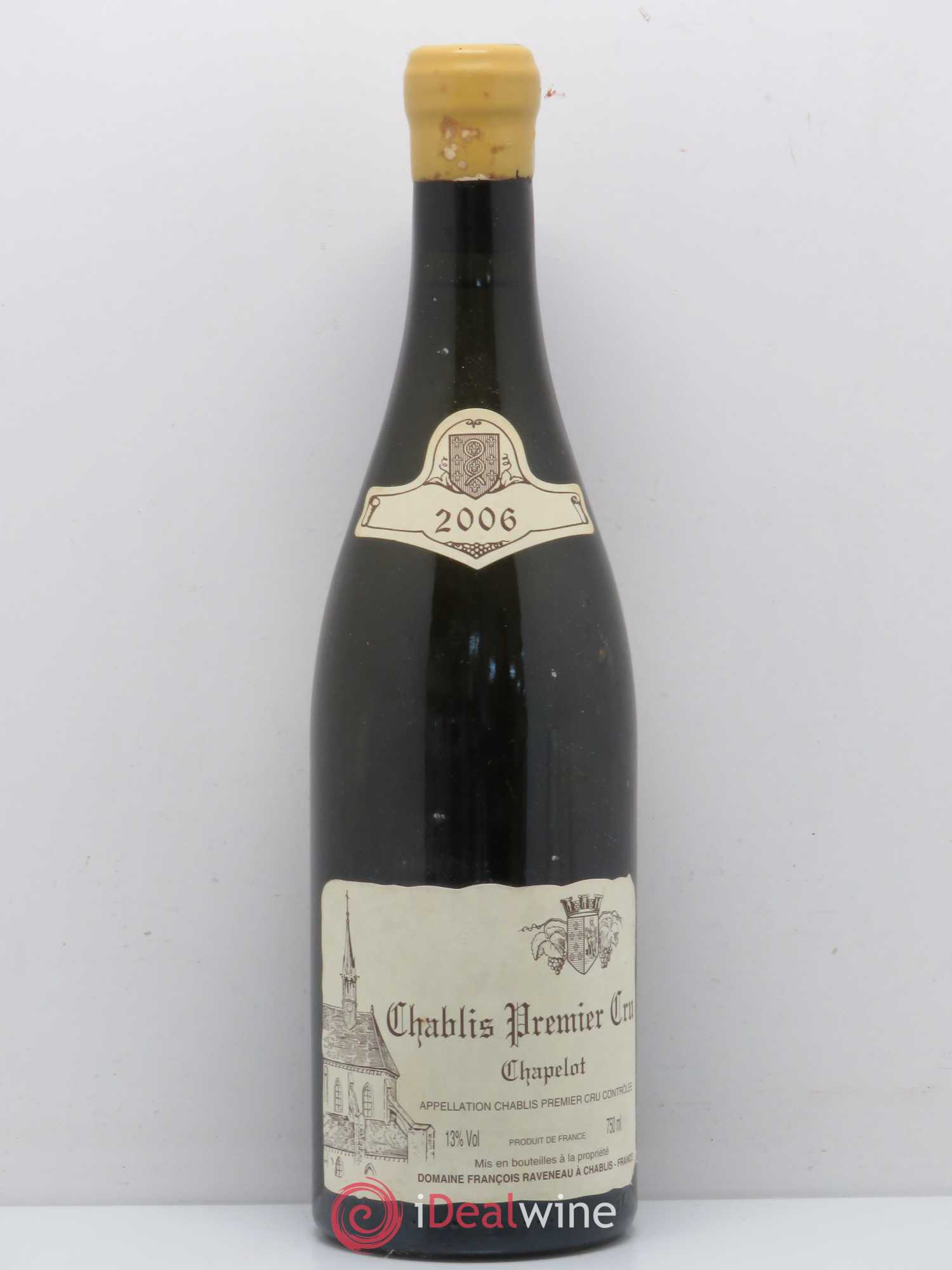 Chablis 1er Cru Chapelot Raveneau (Domaine) 2006 - Lot de 1 bouteille - 0