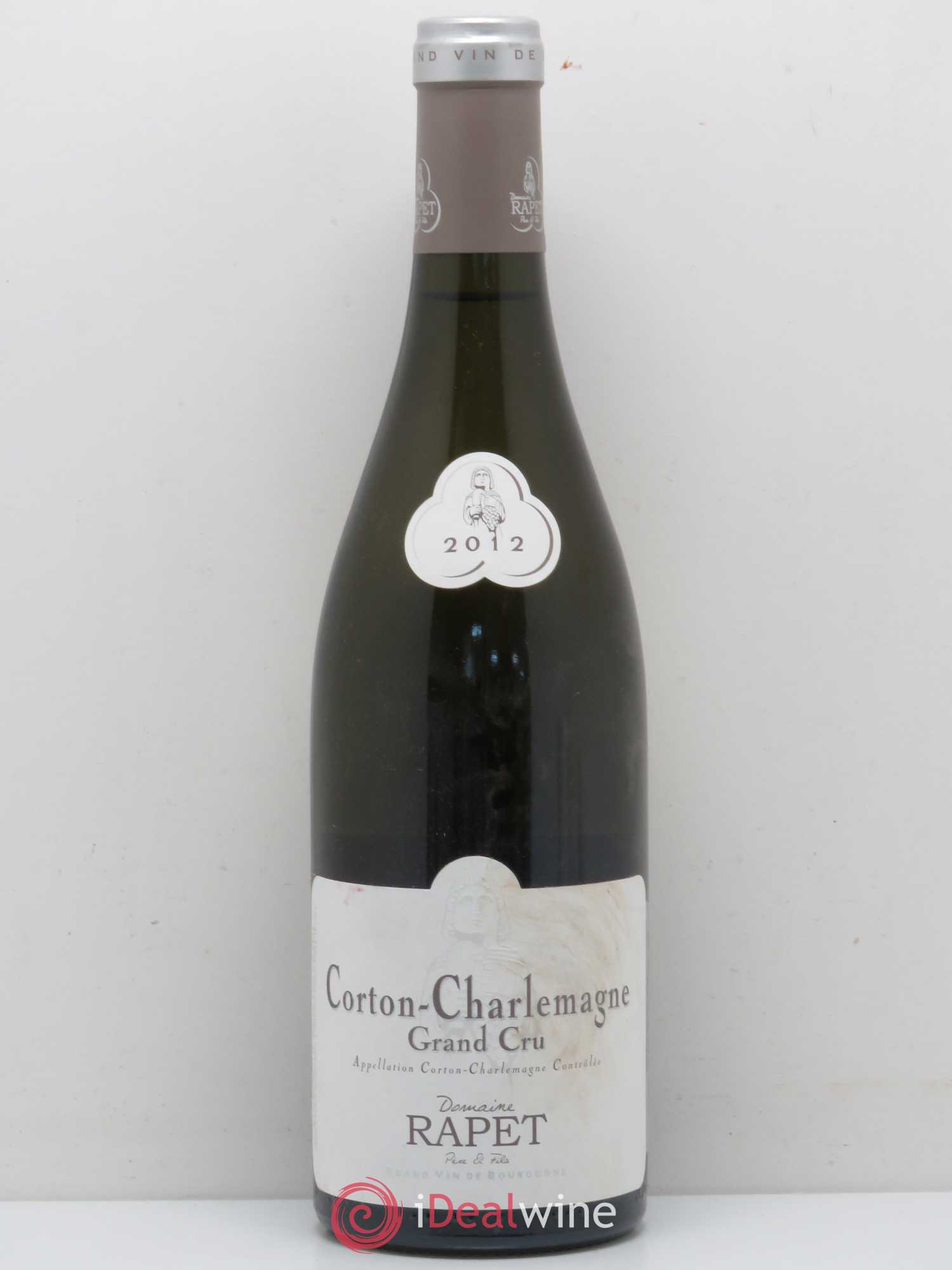 Corton-Charlemagne Grand Cru Rapet Père & Fils 2012 - Lot de 1 bouteille - 0