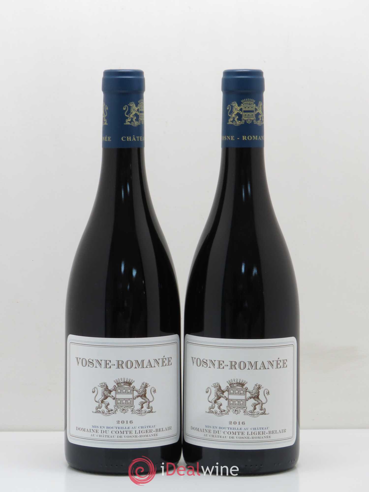 Vosne-Romanée Comte Liger-Belair (Domaine du) 2016 - Lot de 2 bouteilles - 0