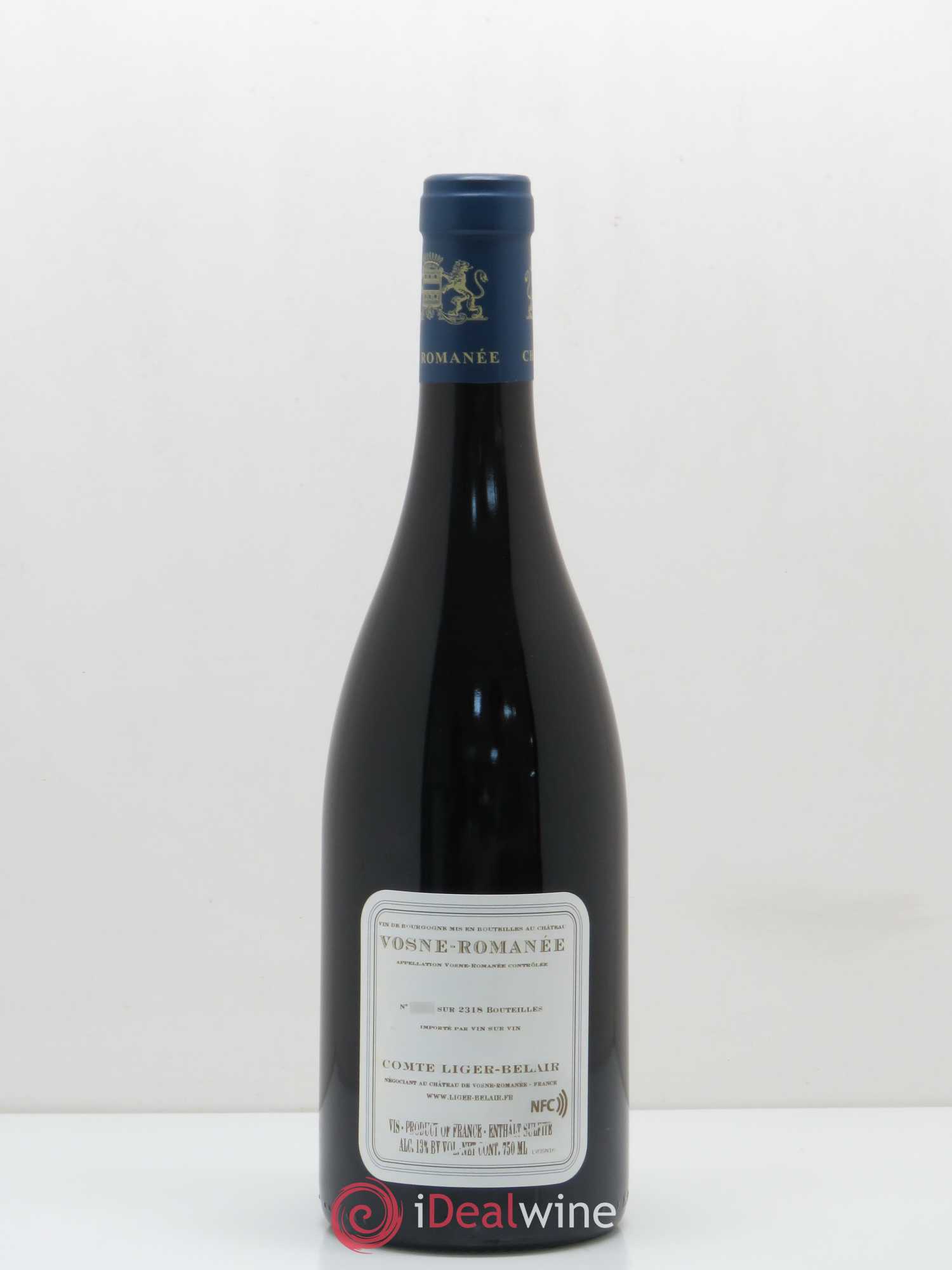 Vosne-Romanée Comte Liger-Belair (Domaine du) 2016 - Lot de 1 bouteille - 1