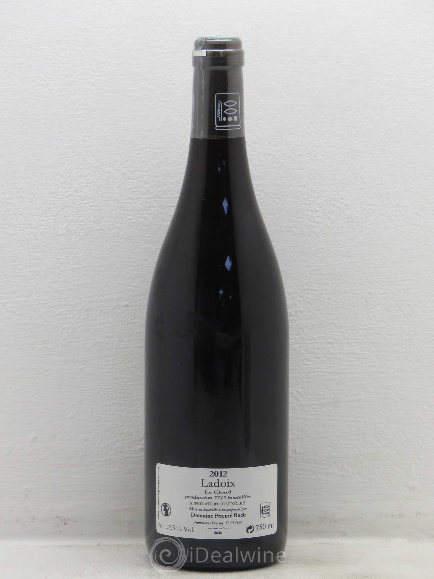 Ladoix 1er Cru le cloud Domaine Prieuré Roch 2012 - Lot de 1 bouteille - 1