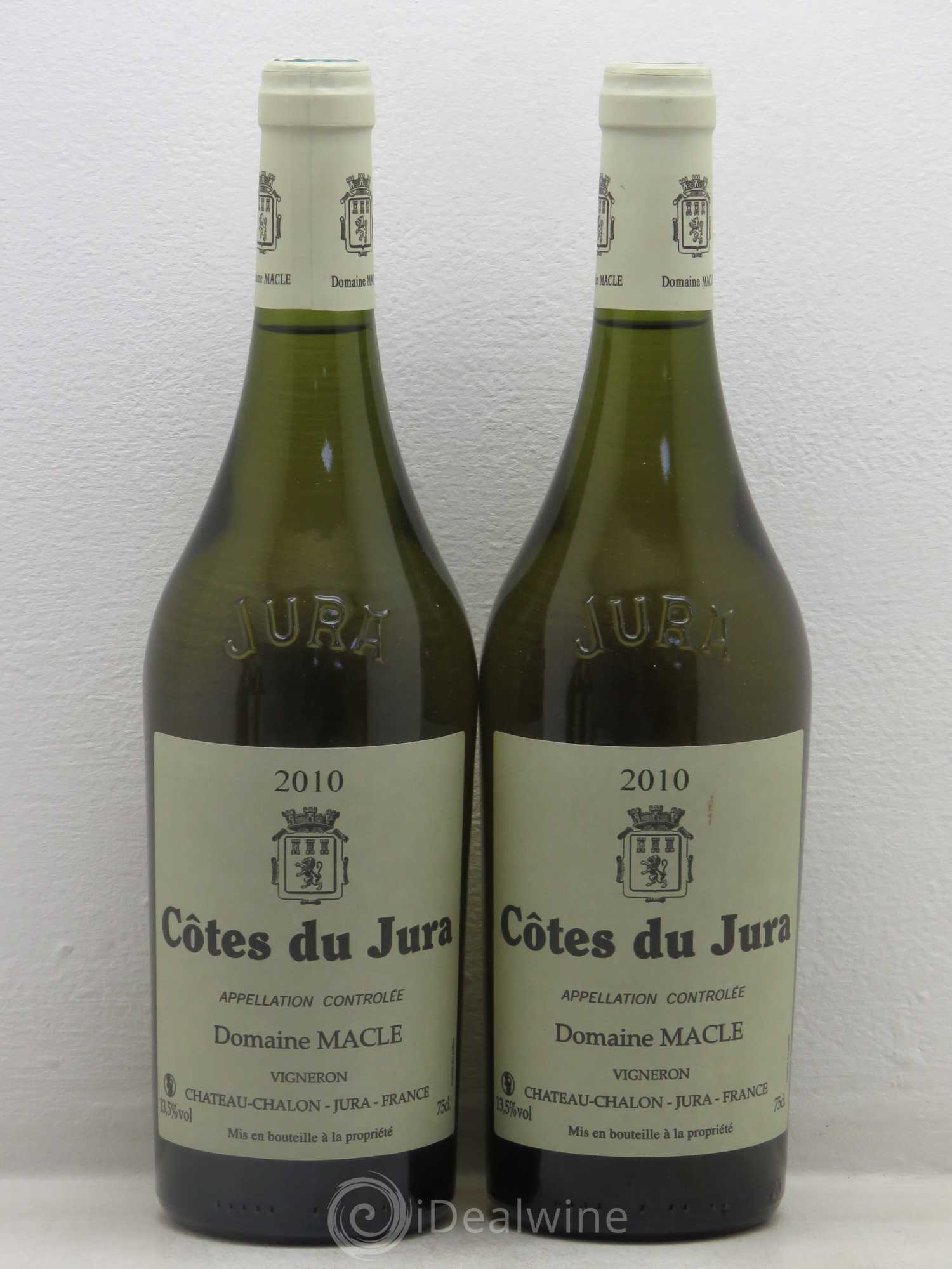 Côtes du Jura Jean Macle 2010 - Lot de 4 bouteilles - 1