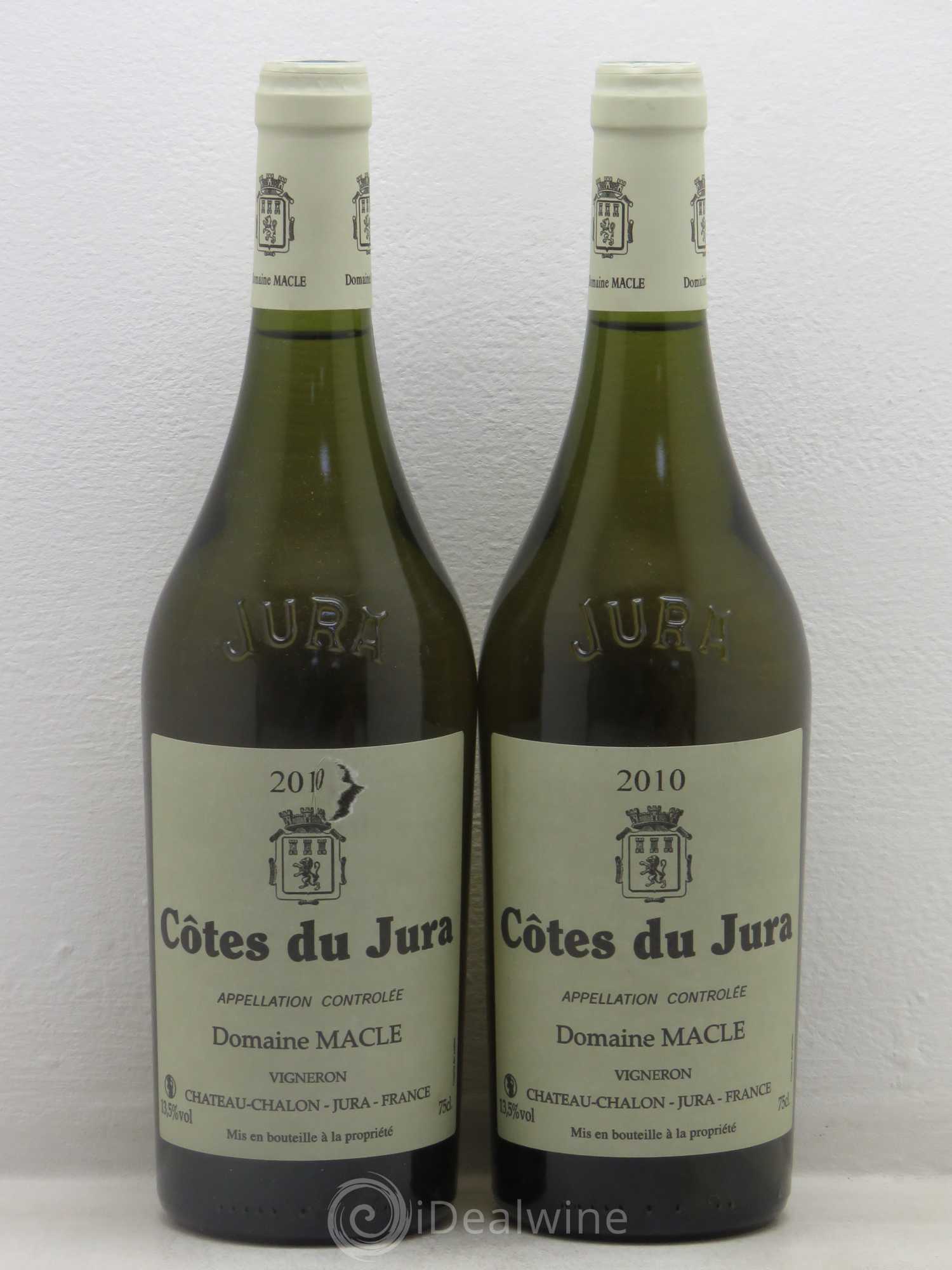 Côtes du Jura Jean Macle 2010 - Lot de 4 bouteilles - 2